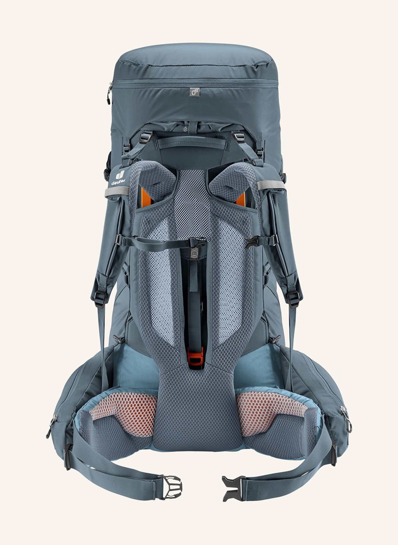 deuter Backpack AIRCONTACT CORE 60+10, Color: KHAKI (Image 3)