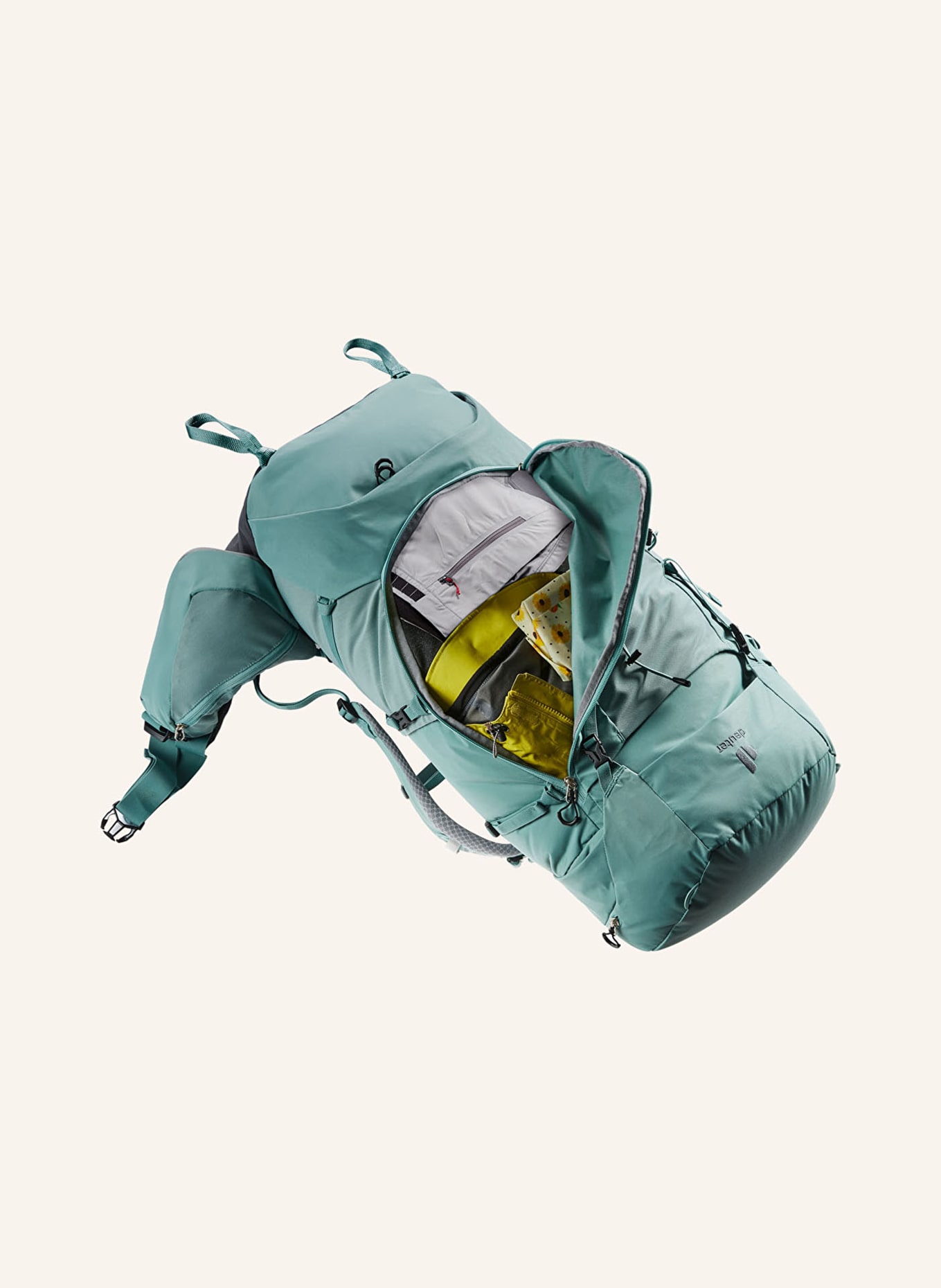 deuter Backpack AIRCONTACT CORE 55+10 SL, Color: GREEN (Image 4)