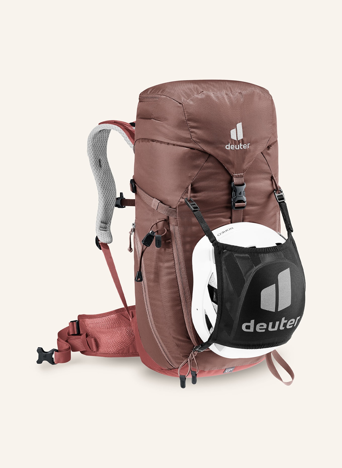 deuter Backpack TRAIL 22 l, Color: DARK RED (Image 2)