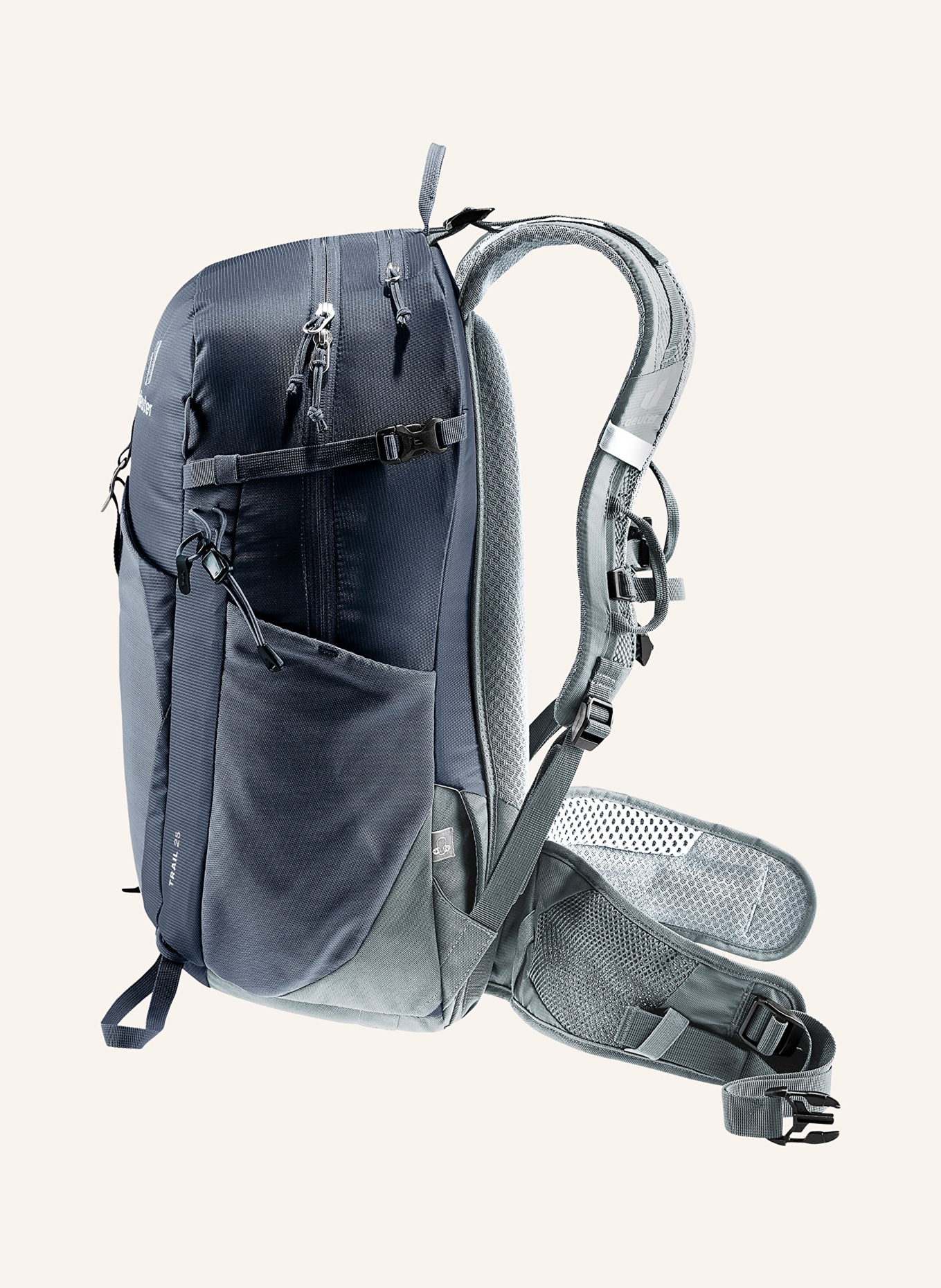 deuter Backpack TRAIL 25 l, Color: BLACK/ BLUE GRAY (Image 4)