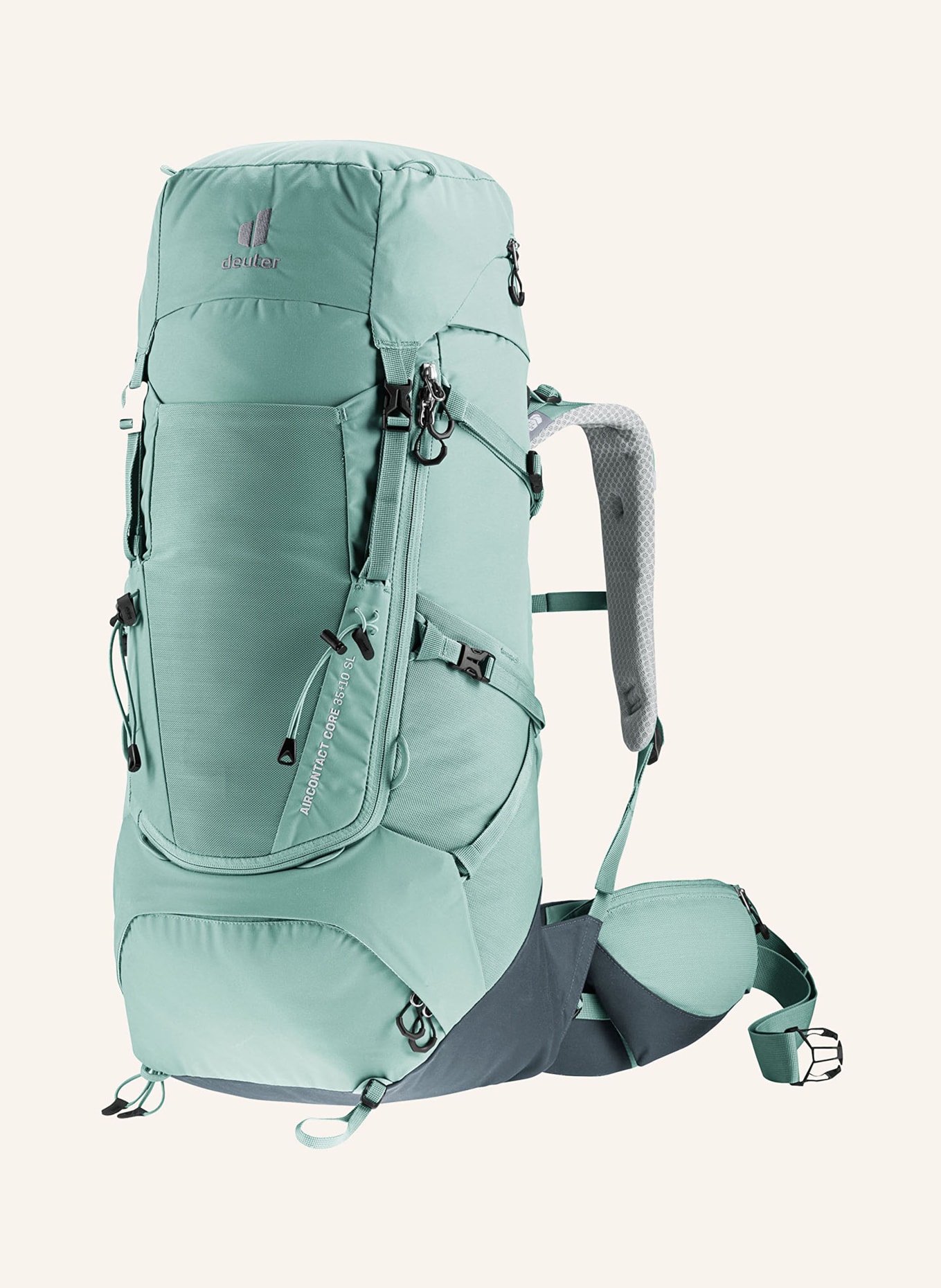 deuter Backpack AIRCONTACT CORE 45+10 SL, Color: GREEN (Image 1)