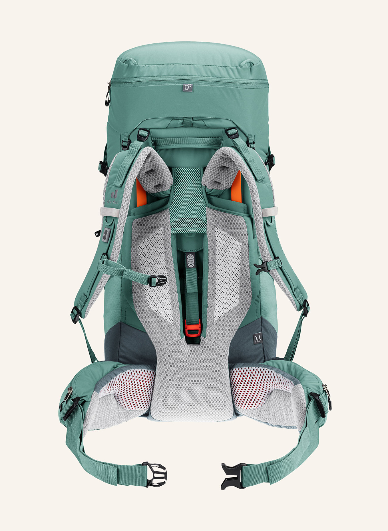 deuter Backpack AIRCONTACT CORE 45+10 SL, Color: GREEN (Image 3)