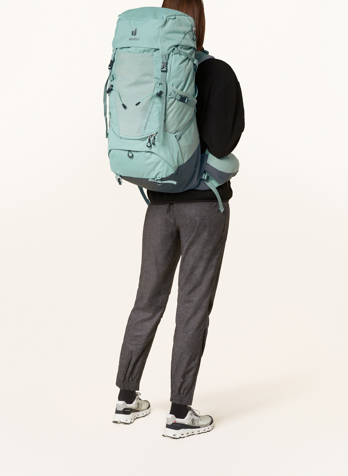 deuter Backpack AIRCONTACT CORE 45+10 SL, Color: GREEN (Image 7)