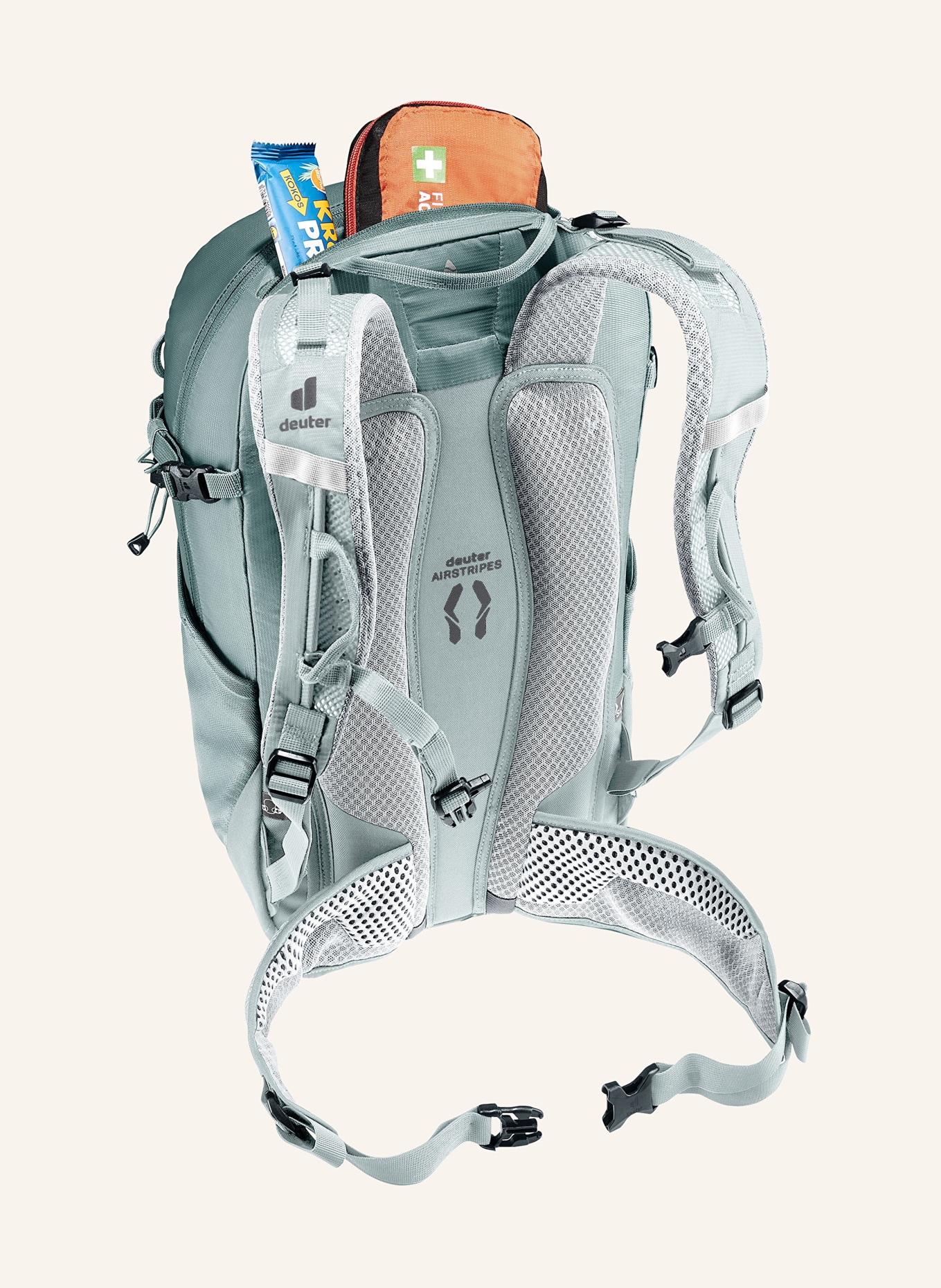 deuter Backpack TRAIL 23 l, Color: TEAL/ TAUPE (Image 3)