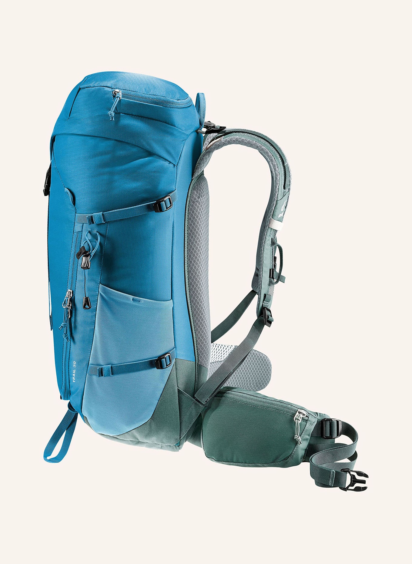 deuter Backpack TRAIL 30 l, Color: BLUE/ DARK GREEN (Image 5)