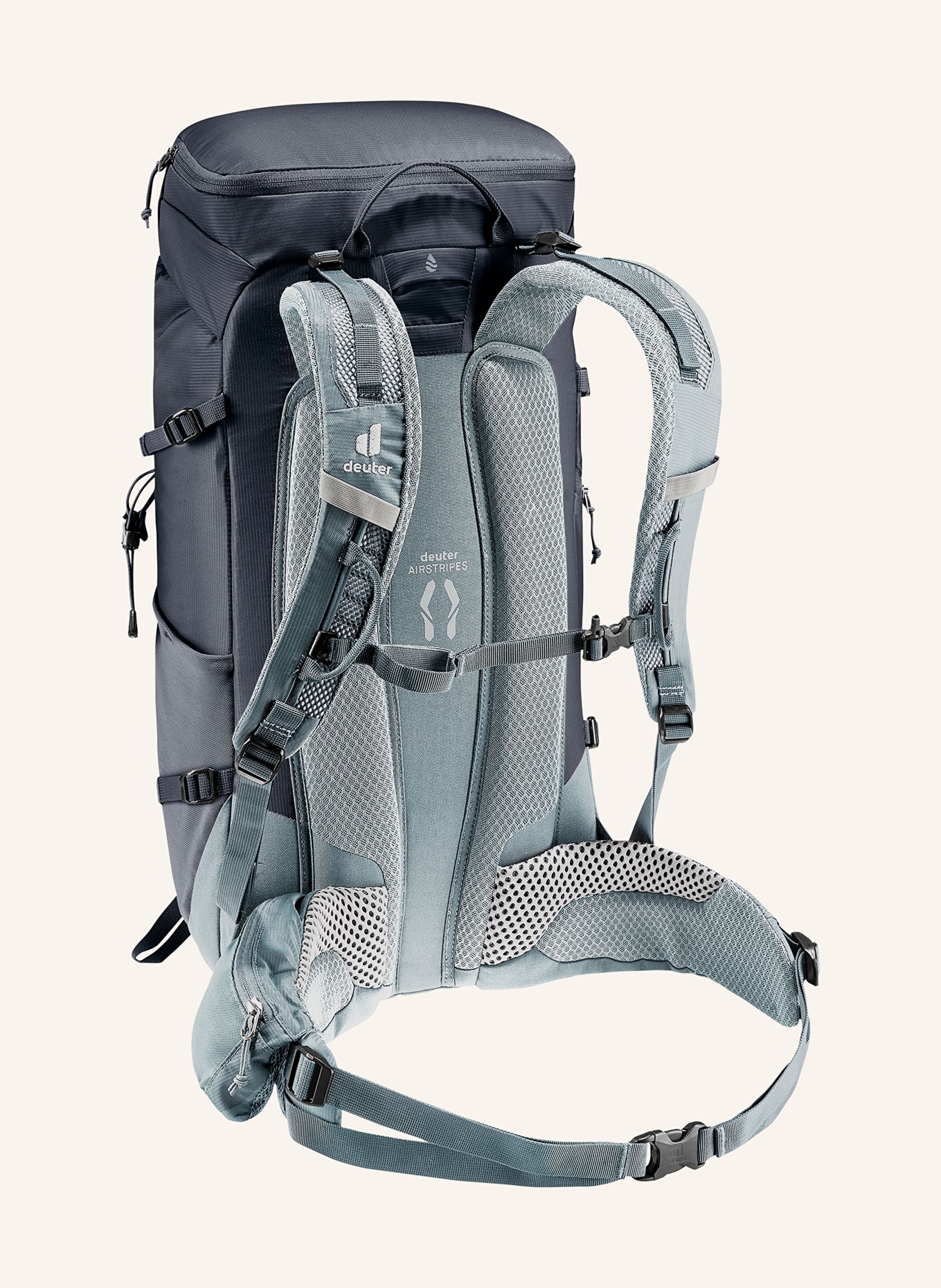 deuter Backpack TRAIL 30 l, Color: BLACK/ BLUE GRAY (Image 3)