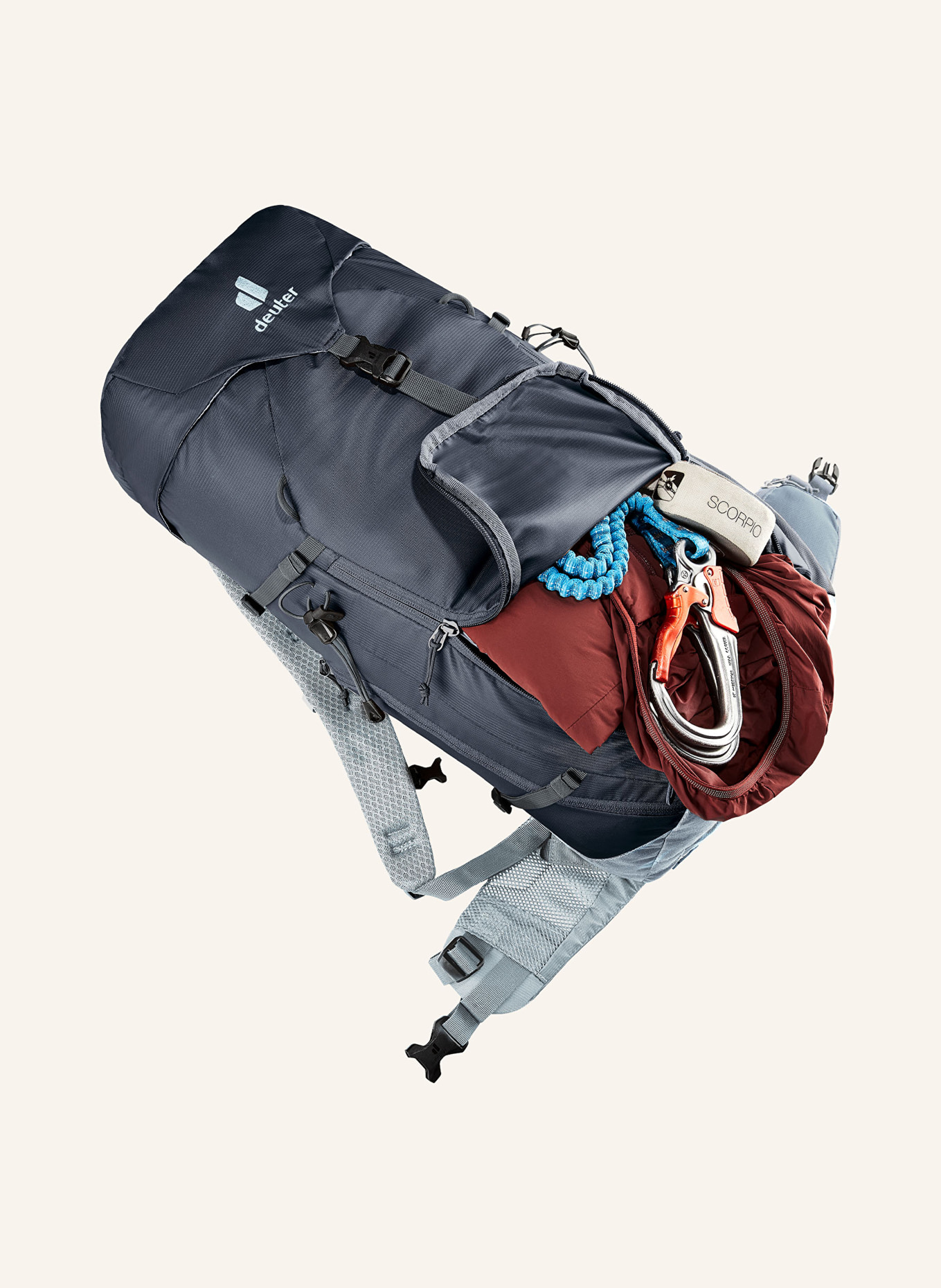 deuter Backpack TRAIL 30 l, Color: BLACK/ BLUE GRAY (Image 4)