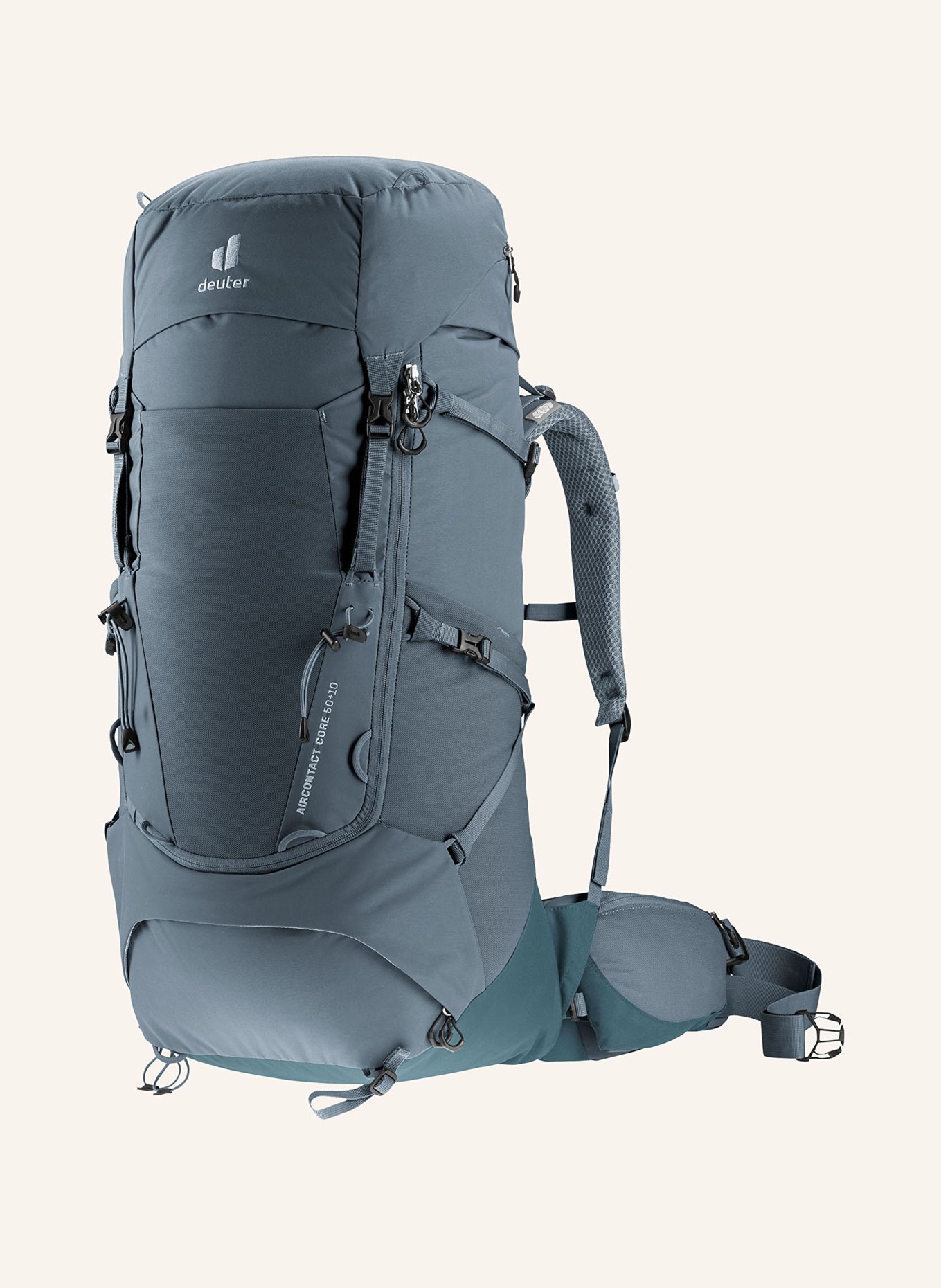 deuter Backpack AIRCONTACT CORE 50+10, Color: DARK GREEN (Image 1)