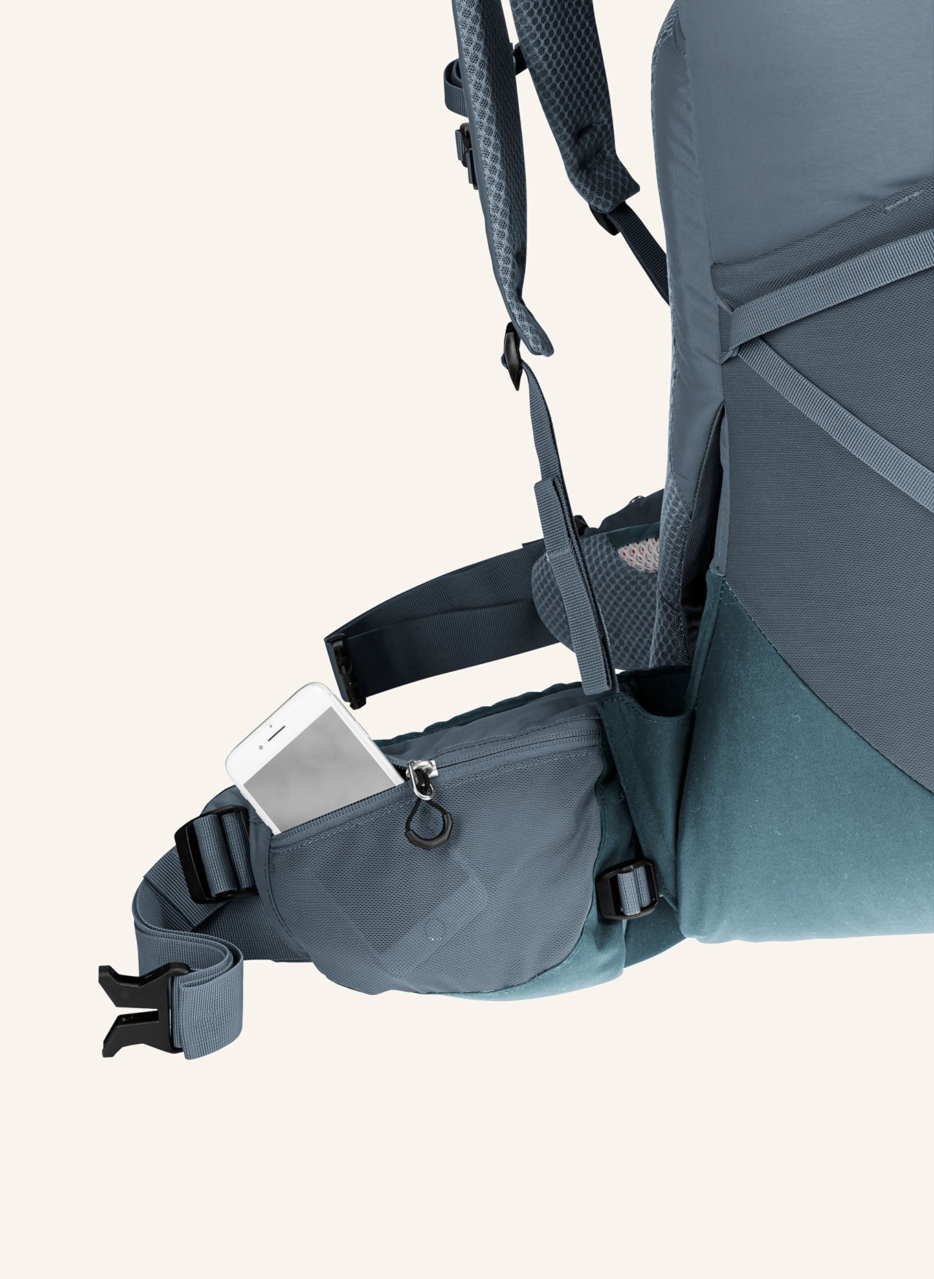 deuter Backpack AIRCONTACT CORE 50+10, Color: DARK GREEN (Image 6)
