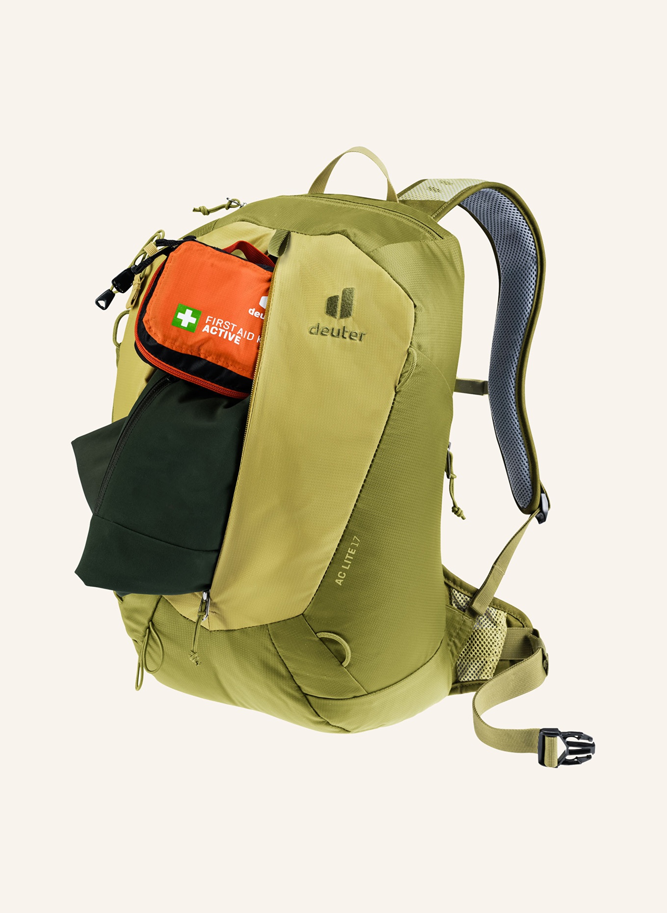 deuter Backpack AC LITE 17 l, Color: OLIVE/ KHAKI (Image 4)