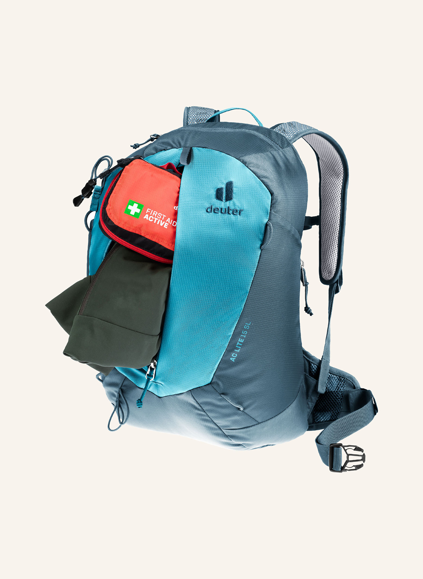 deuter Backpack AC LITE 15 SL, Color: BLUE (Image 4)