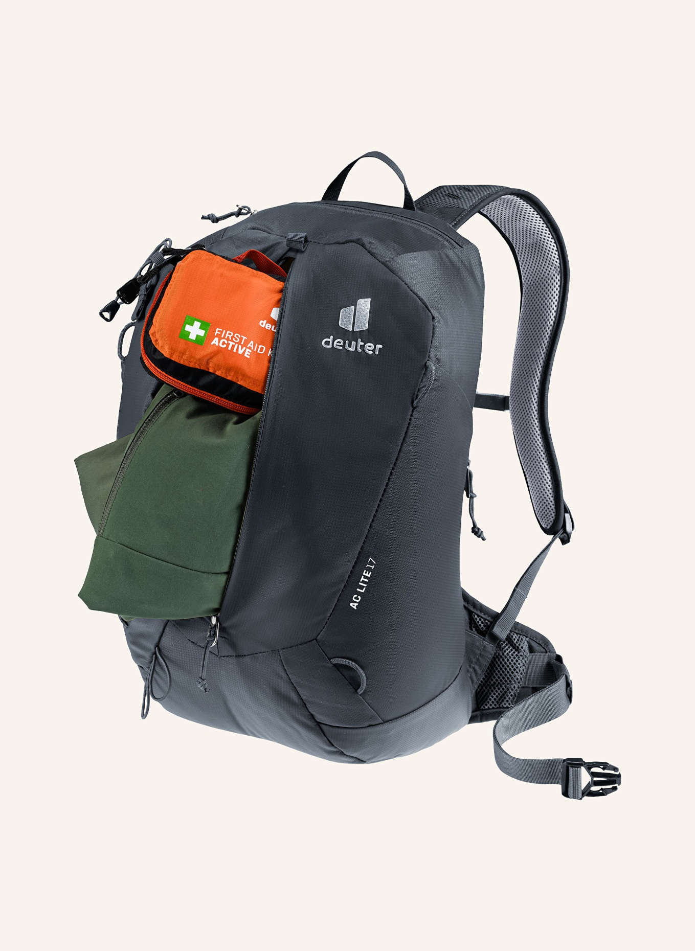 deuter Backpack AC LITE 17 l, Color: BLACK (Image 4)