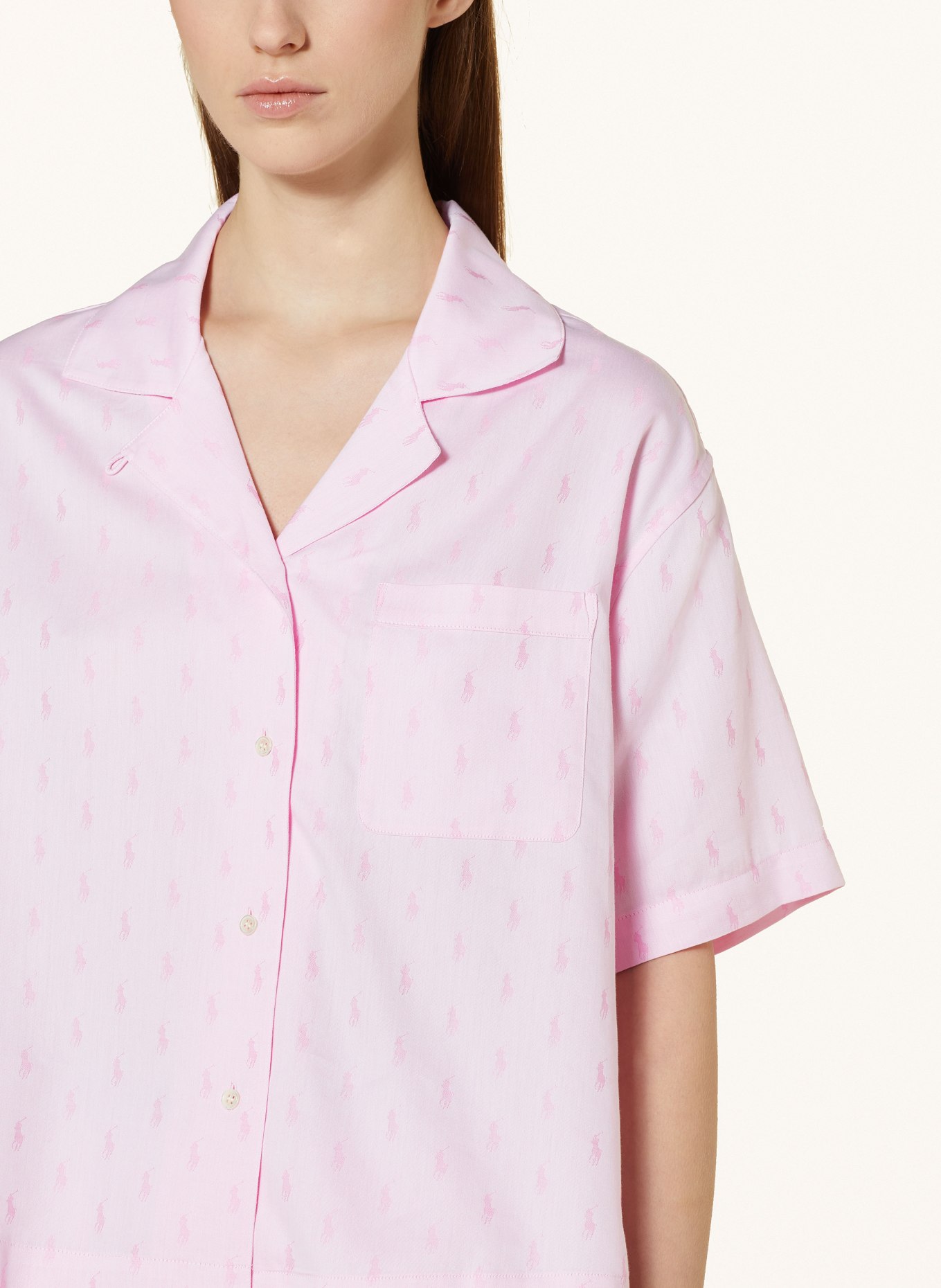 POLO RALPH LAUREN Shorty-Schlafanzug, Farbe: ROSA (Bild 4)