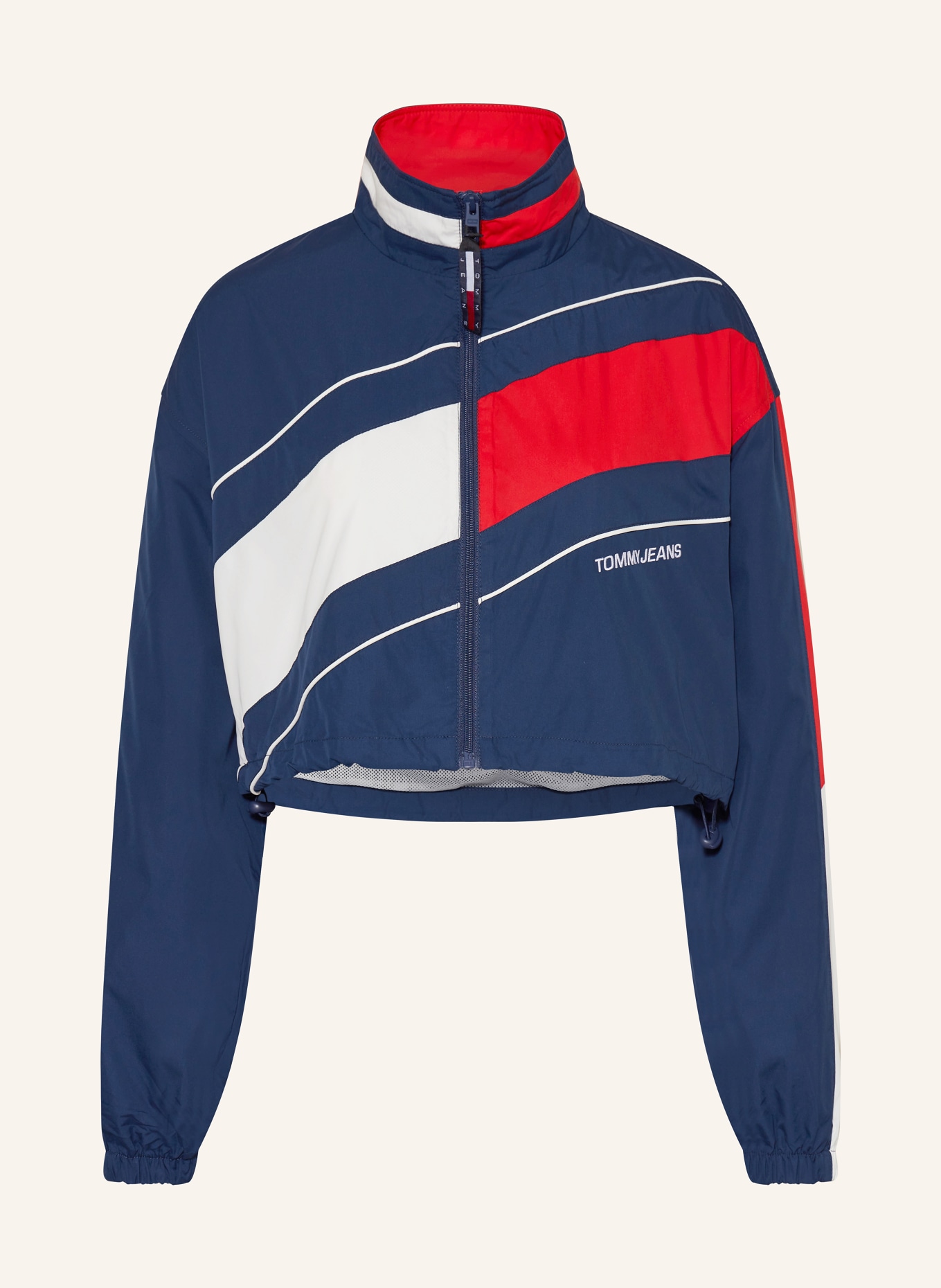 TOMMY JEANS Training jacket, Color: DARK BLUE/ RED/ WHITE (Image 1)