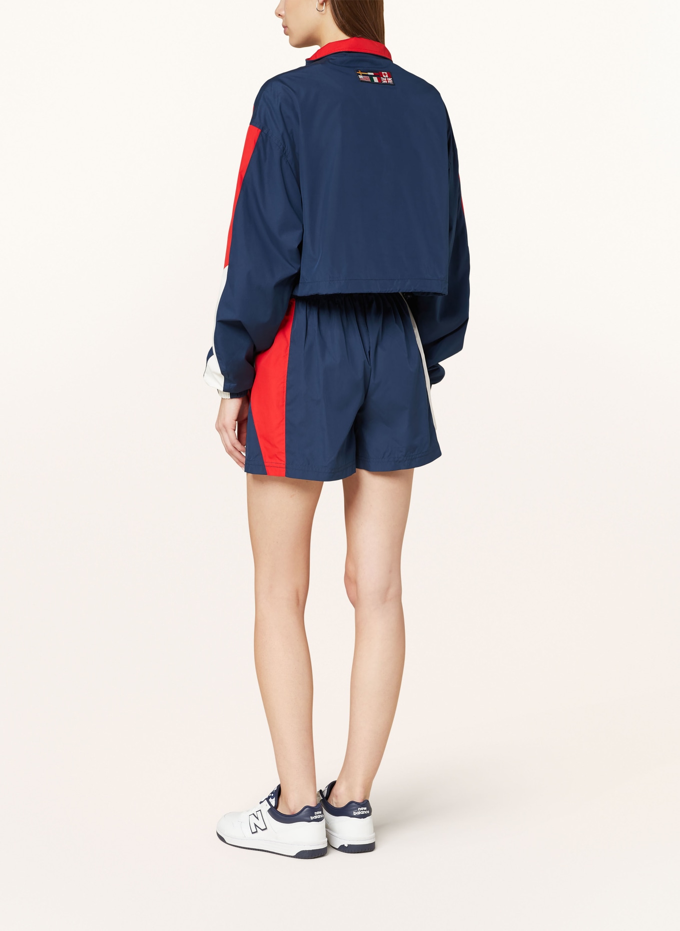 TOMMY JEANS Training jacket, Color: DARK BLUE/ RED/ WHITE (Image 3)