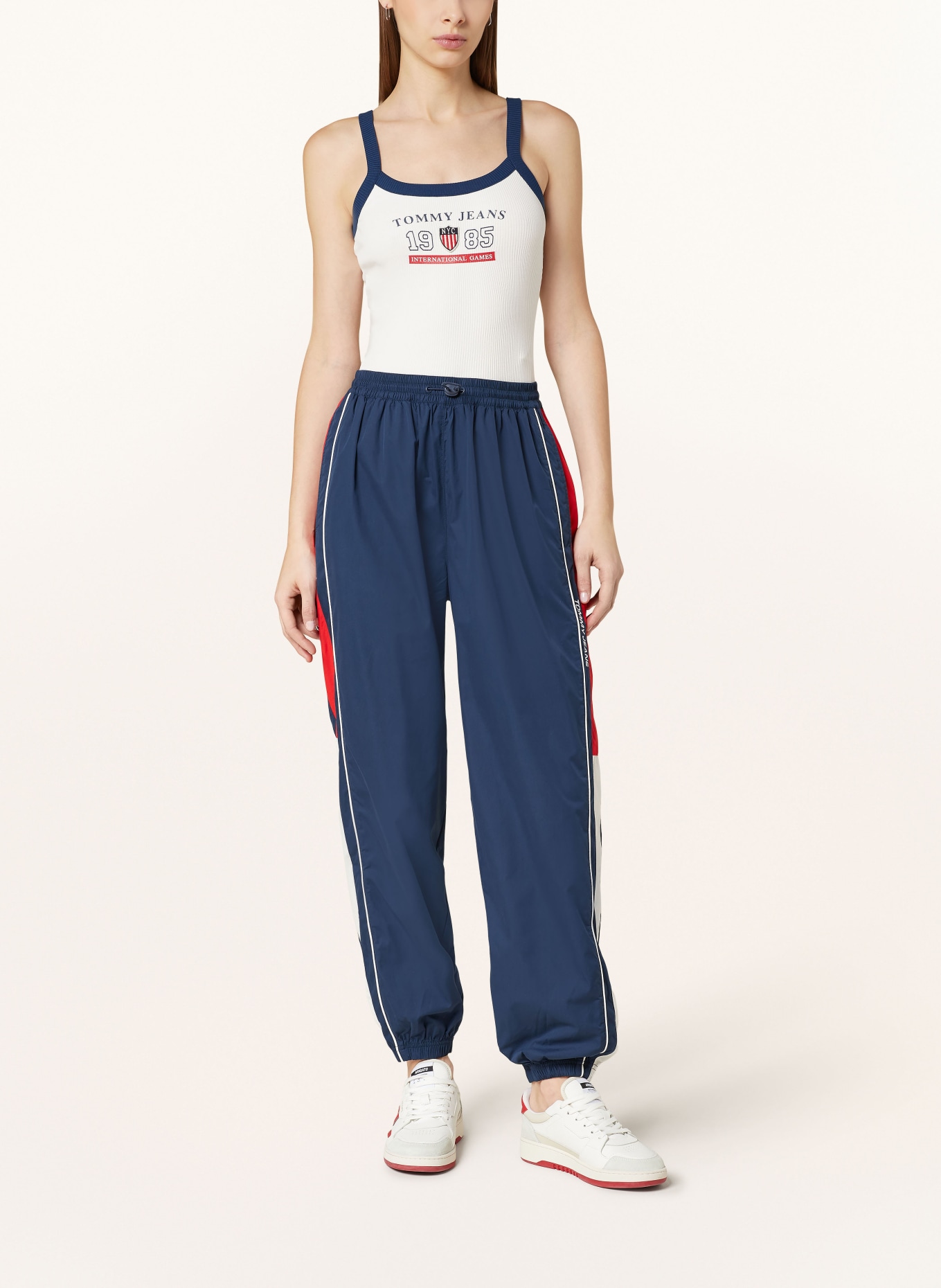 TOMMY JEANS Body, Color: WHITE/ DARK BLUE/ RED (Image 2)