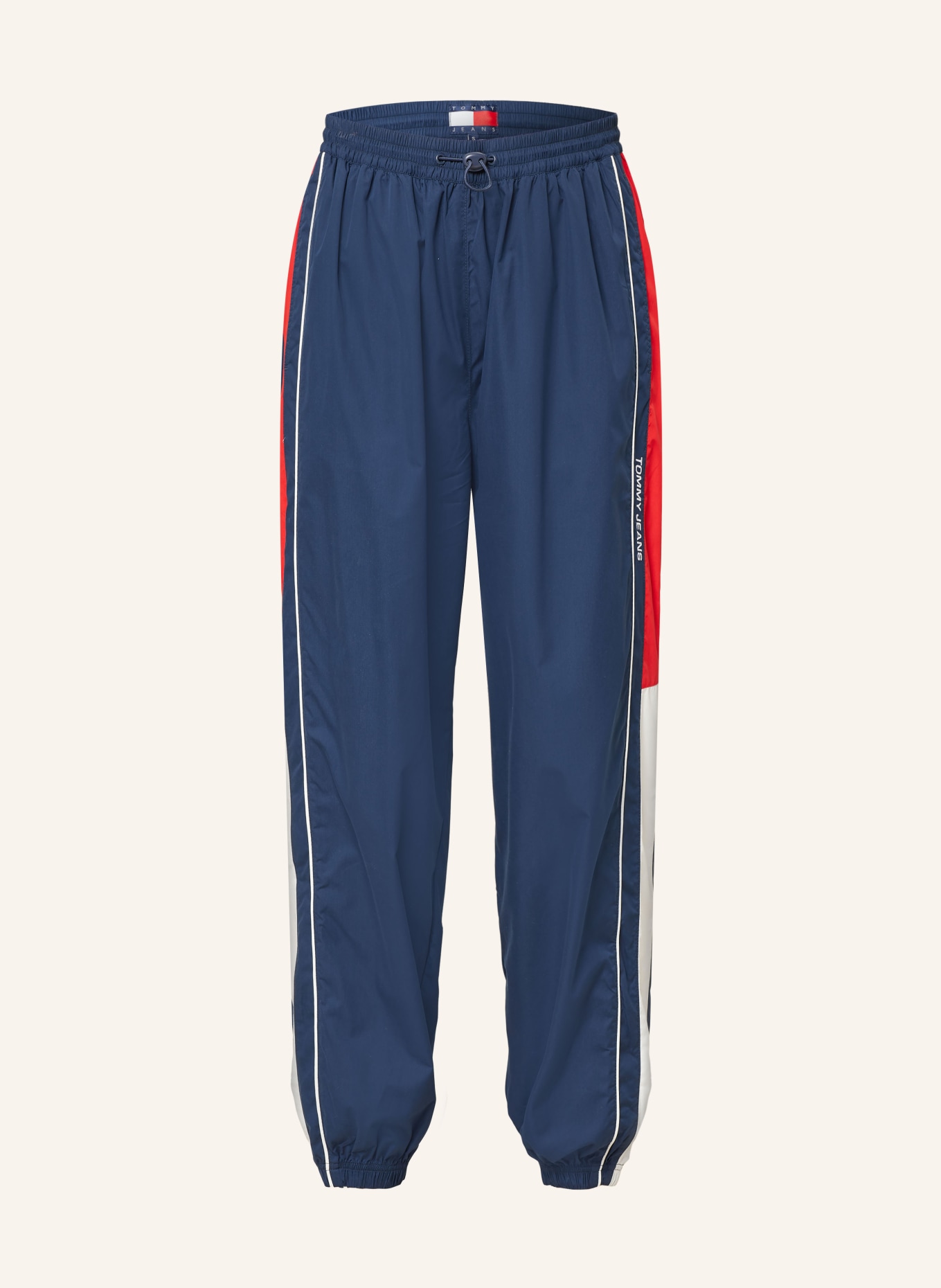 TOMMY JEANS Track pants, Color: DARK BLUE/ RED/ WHITE (Image 1)
