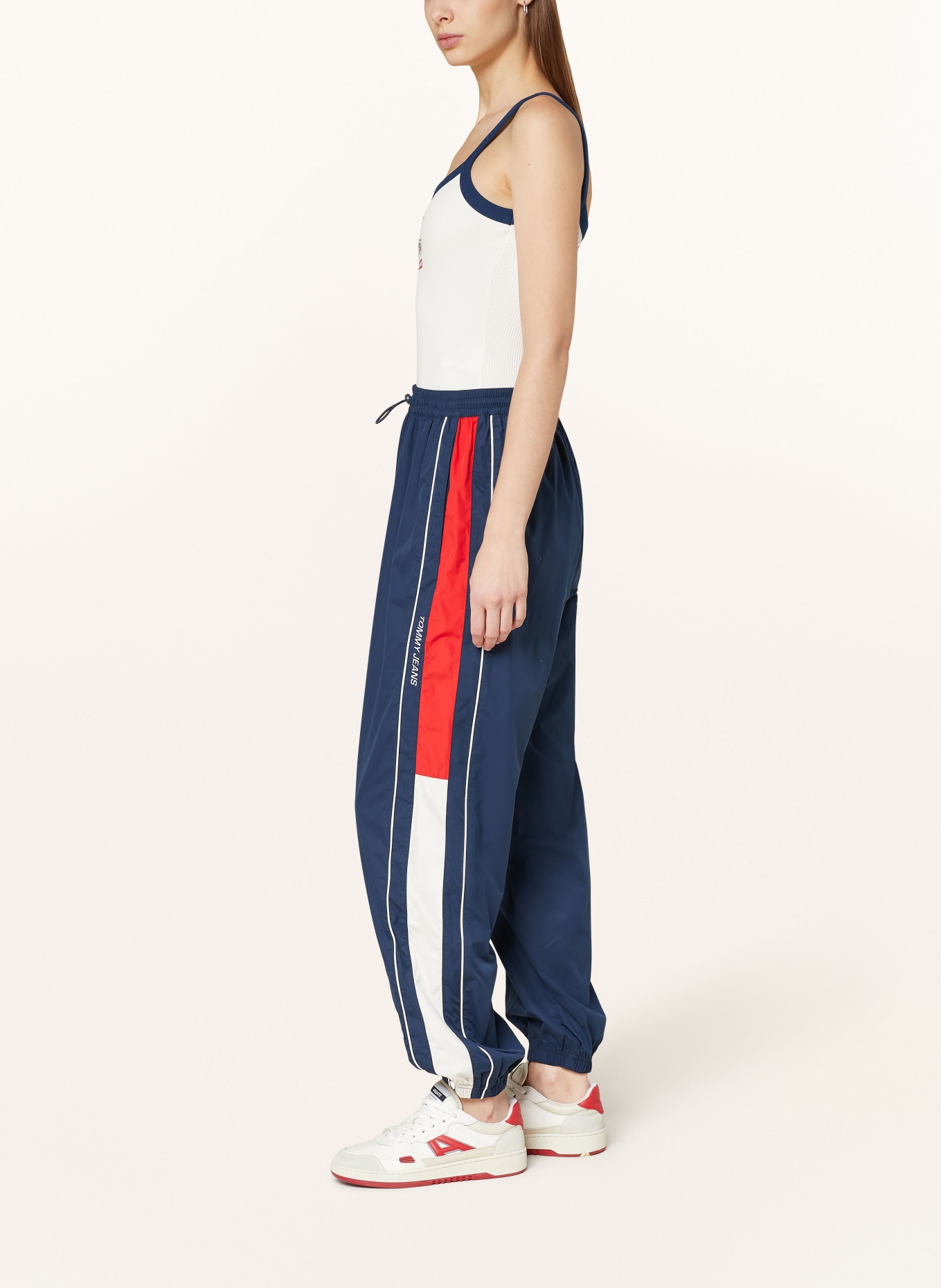 TOMMY JEANS Track Pants, Farbe: DUNKELBLAU/ ROT/ WEISS (Bild 4)