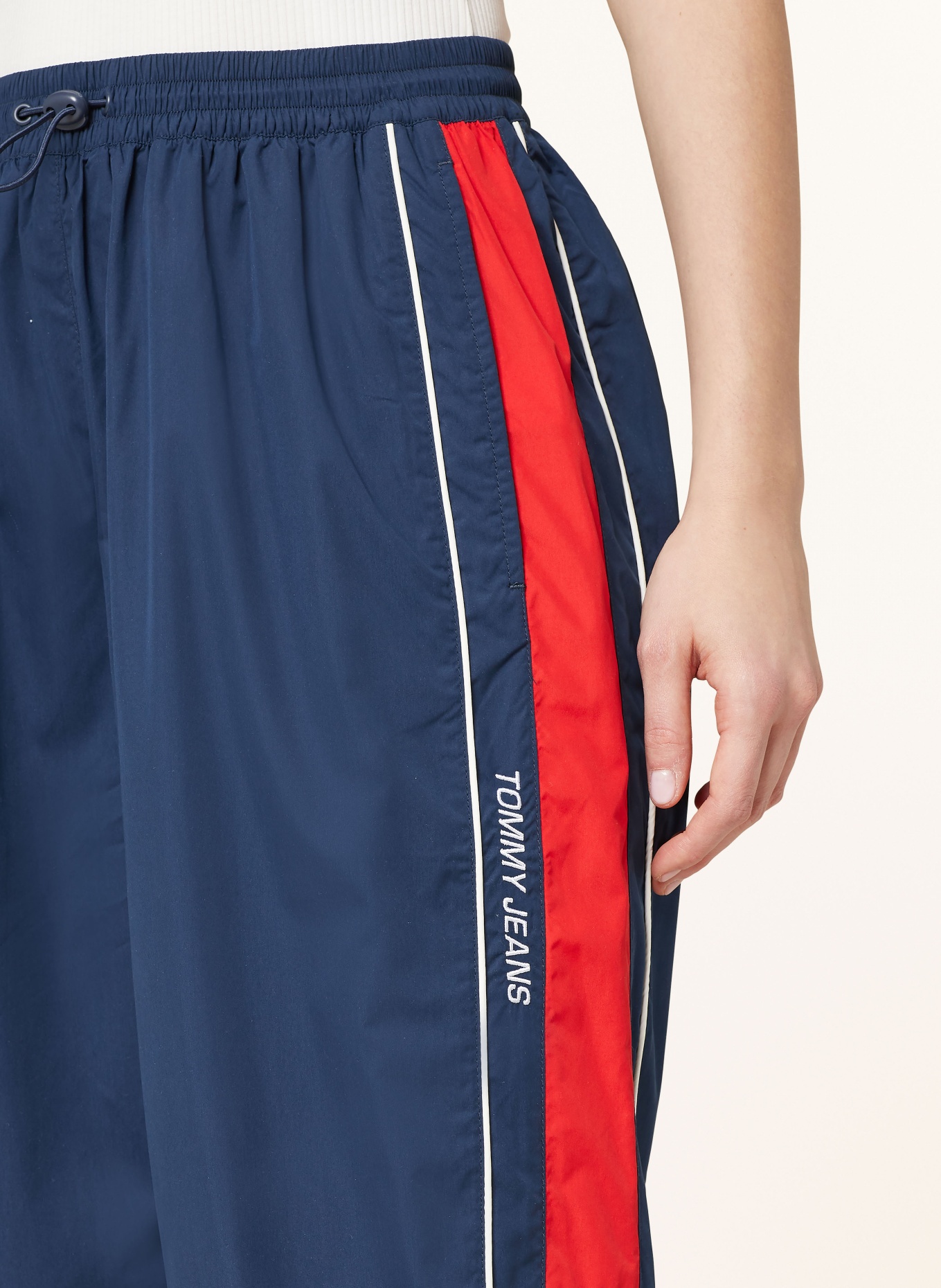 TOMMY JEANS Track pants, Color: DARK BLUE/ RED/ WHITE (Image 5)