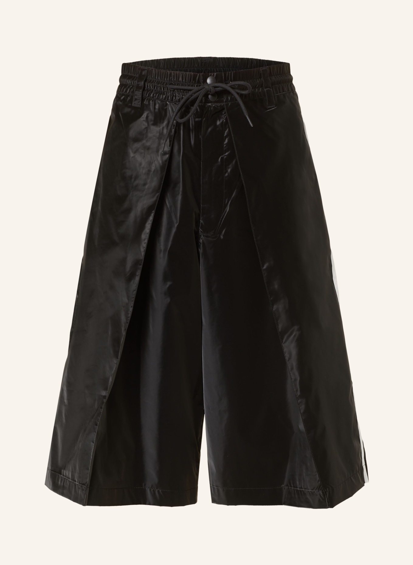 Y-3 Shorts, Color: BLACK/ WHITE (Image 1)