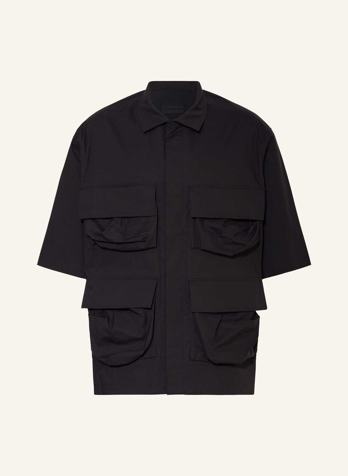 Y-3 Short sleeve shirt comfort fit, Color: BLACK (Image 1)