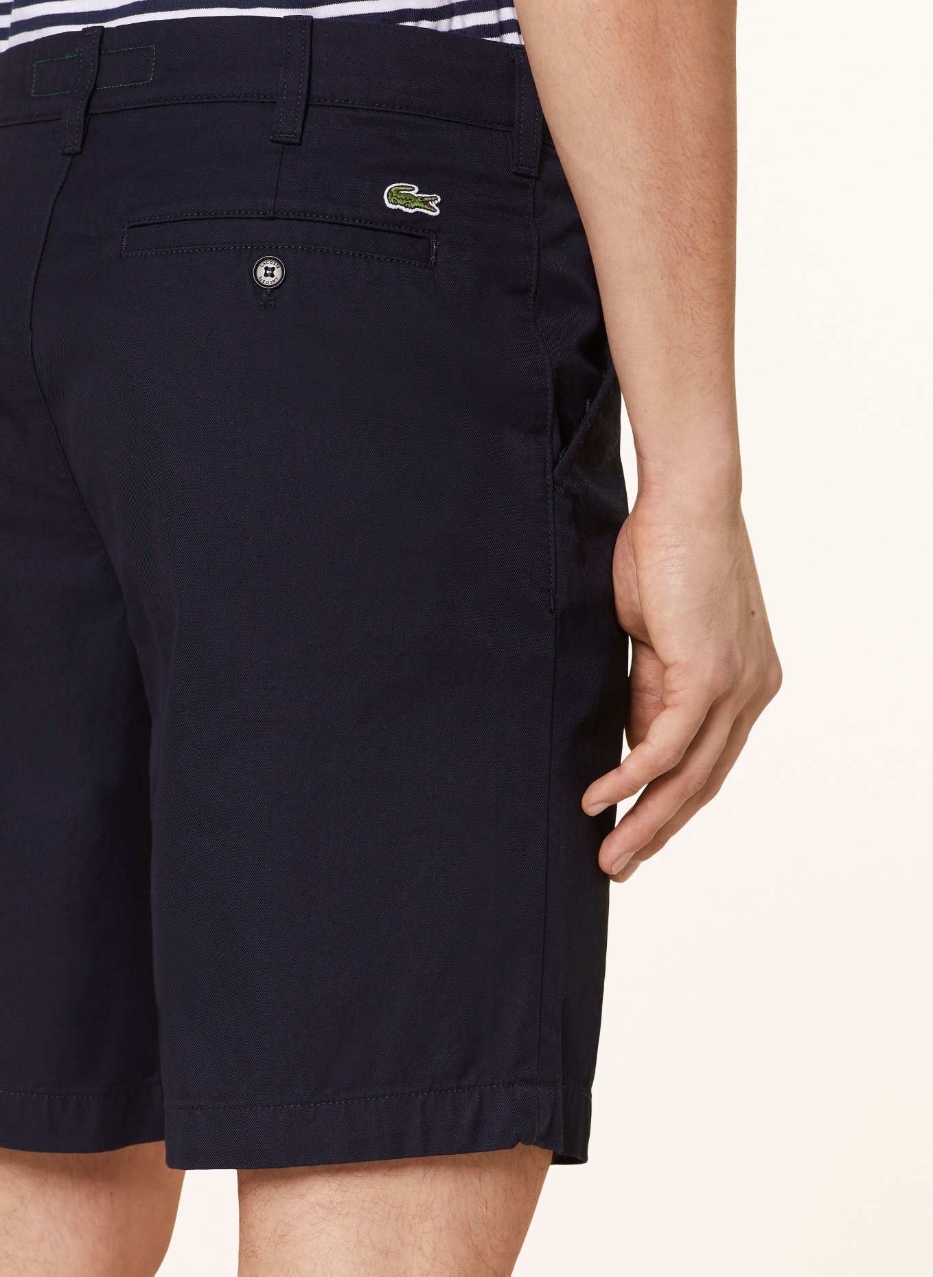 LACOSTE Shorts Straight Fit, Farbe: DUNKELBLAU (Bild 6)