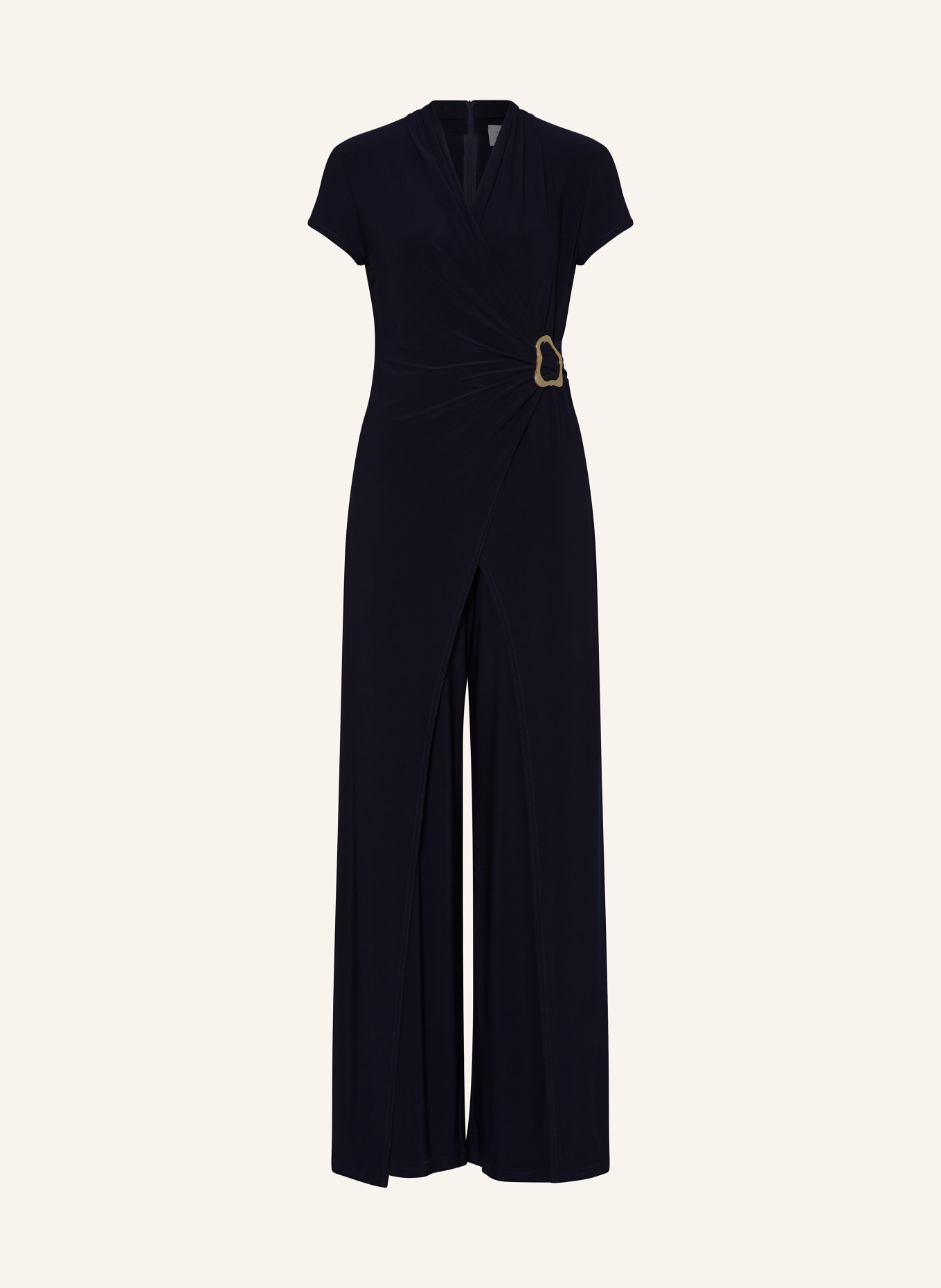 Joseph Ribkoff Jumpsuit met wikkeloptiek: DONKERBLAUW