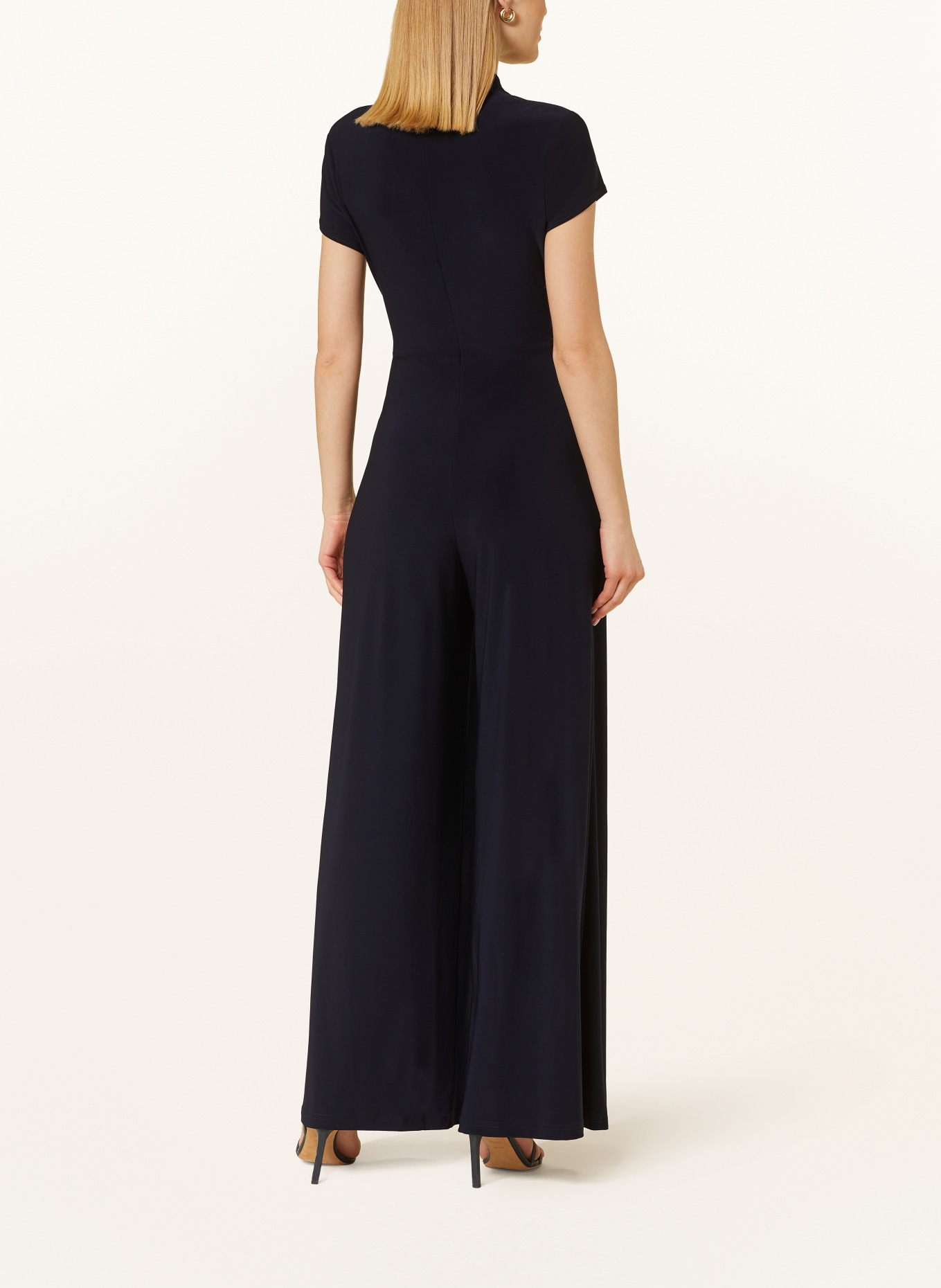 Joseph Ribkoff Jumpsuit met wikkeloptiek: DONKERBLAUW
