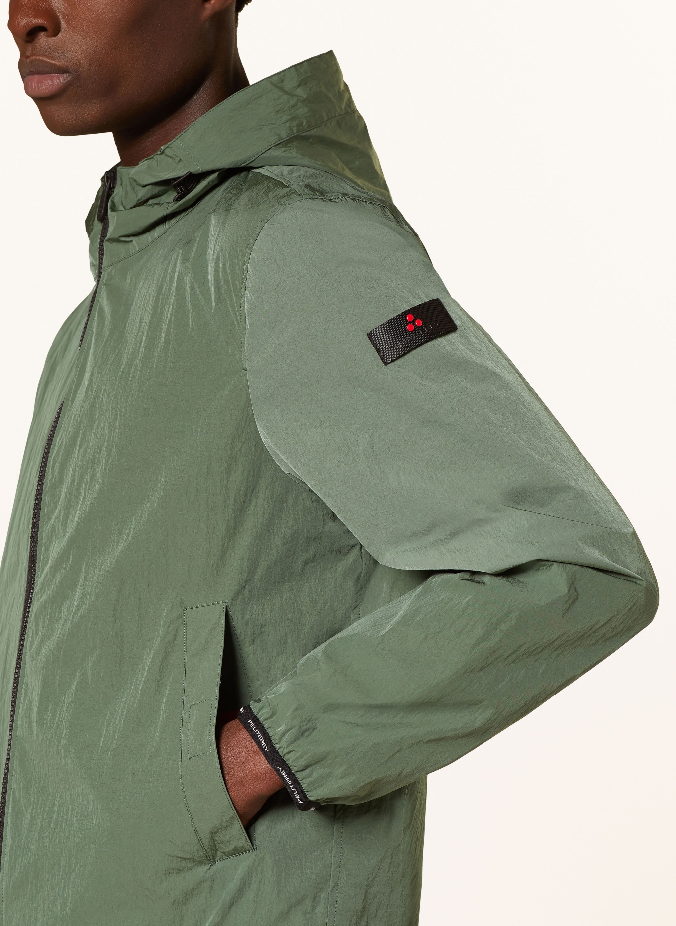 PEUTEREY Bomber jacket NIGLE, Color: GREEN (Image 5)