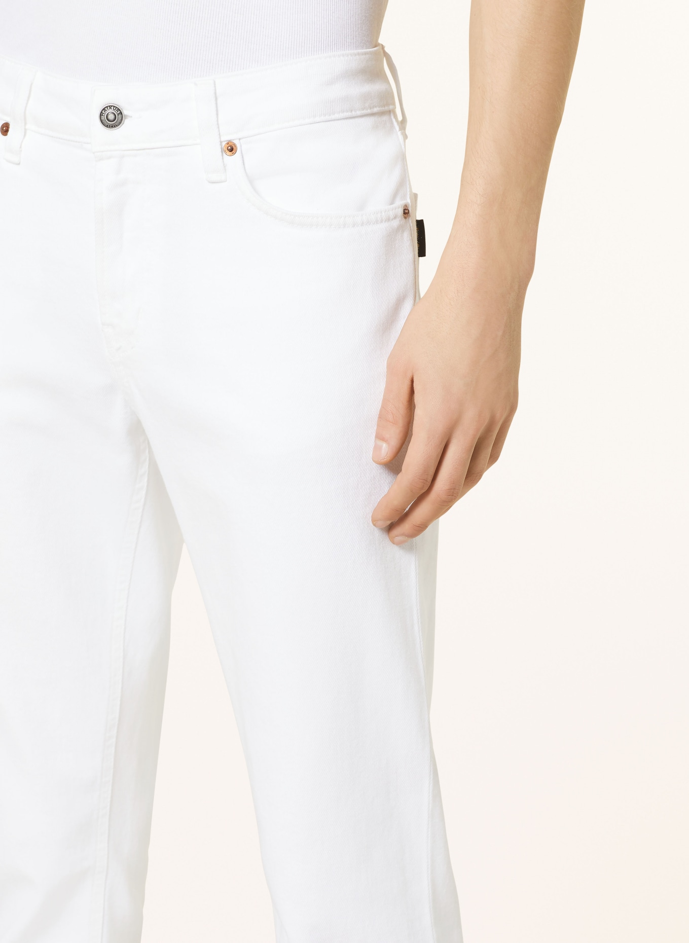 HAIKURE Jeans CLEVELAND extra slim fit, Color: WHITE (Image 5)