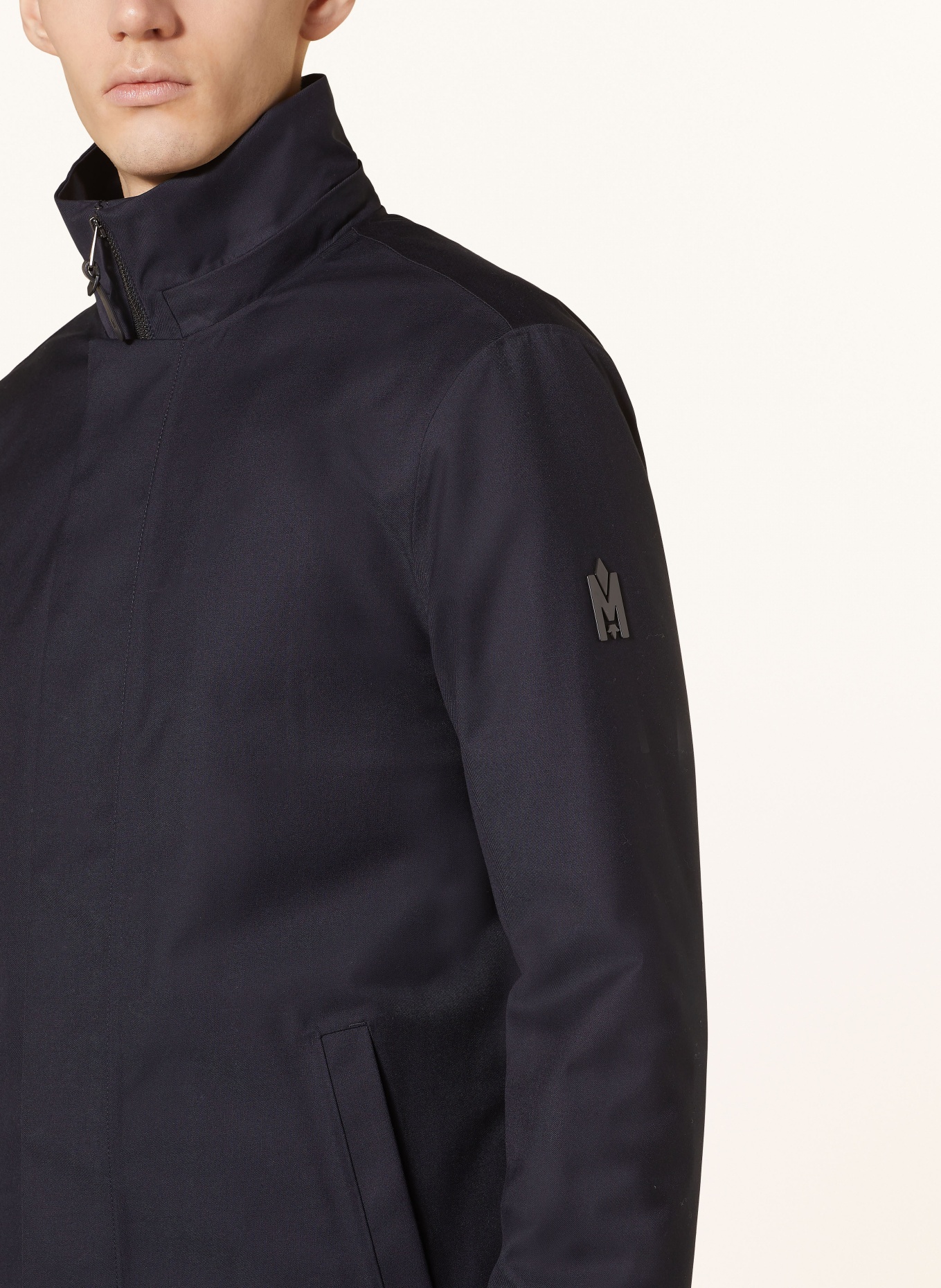Mackage Down parka ROLAND-R with removable hood, Color: DARK BLUE (Image 5)