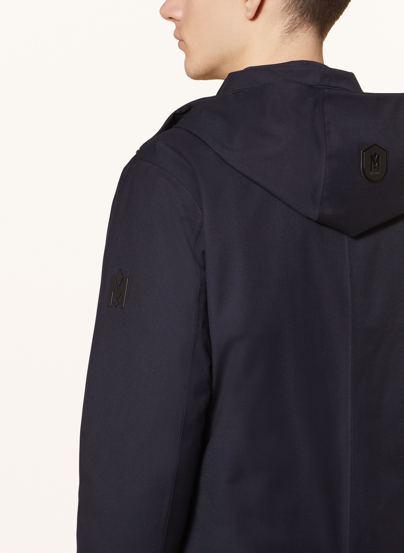 Mackage Down parka ROLAND-R with removable hood, Color: DARK BLUE (Image 6)