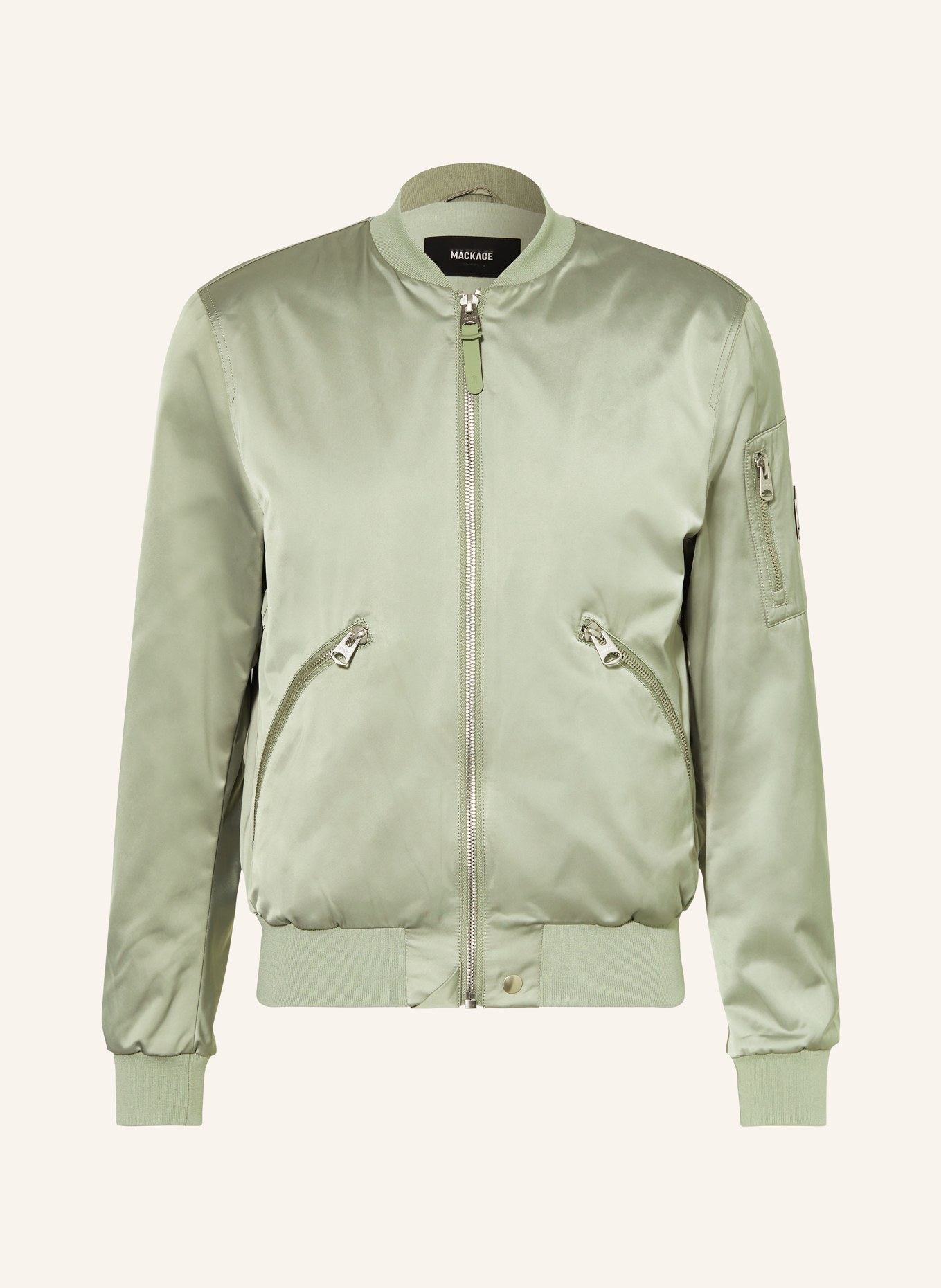 Mackage Bomber jacket RAMONE, Color: GREEN (Image 1)