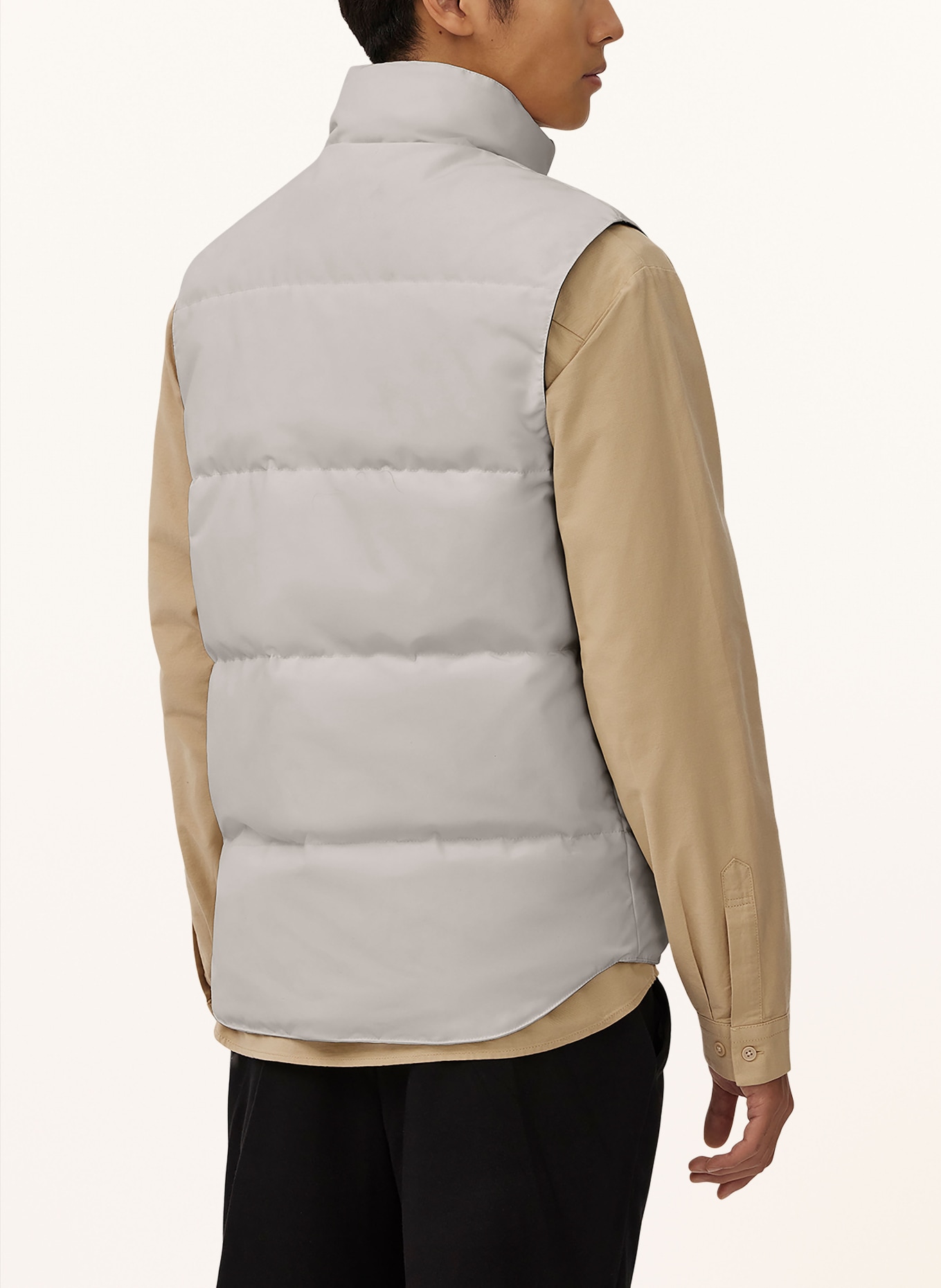 CANADA GOOSE Down vest GARSON, Color: BEIGE (Image 3)