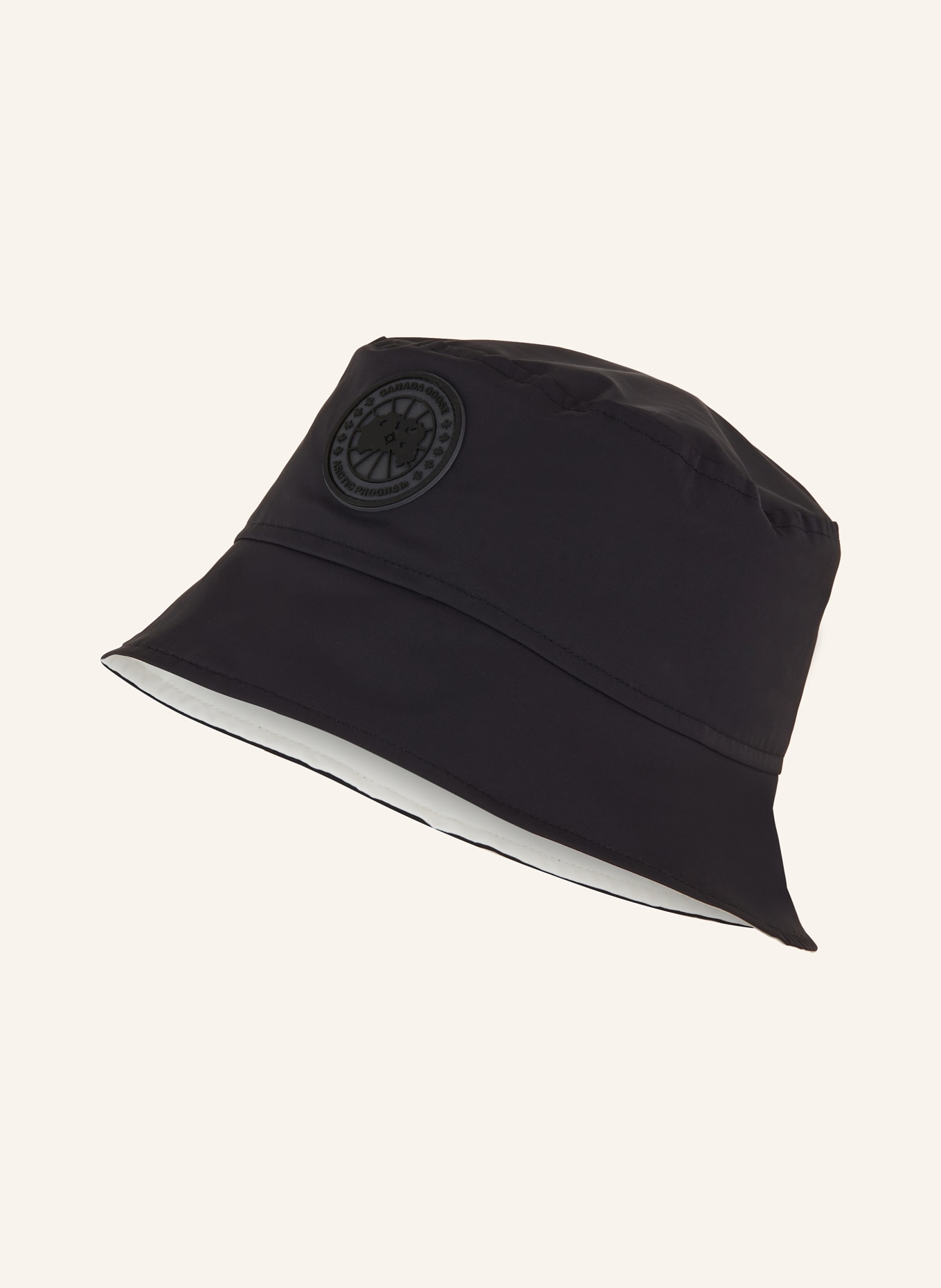 CANADA GOOSE Reversible bucket hat, Color: BLACK/ WHITE (Image 1)