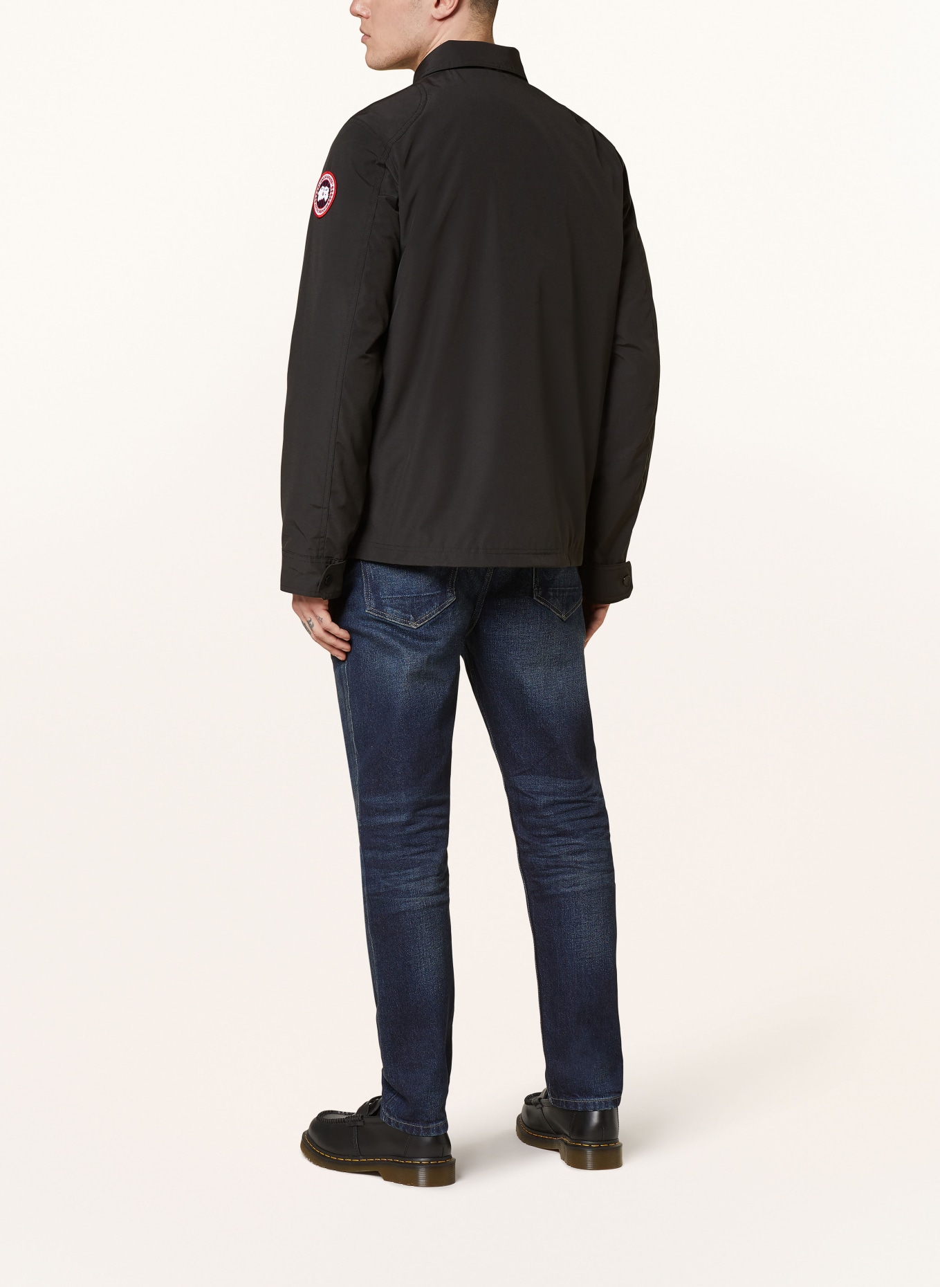 CANADA GOOSE Overshirt BURNABY, Color: BLACK (Image 3)
