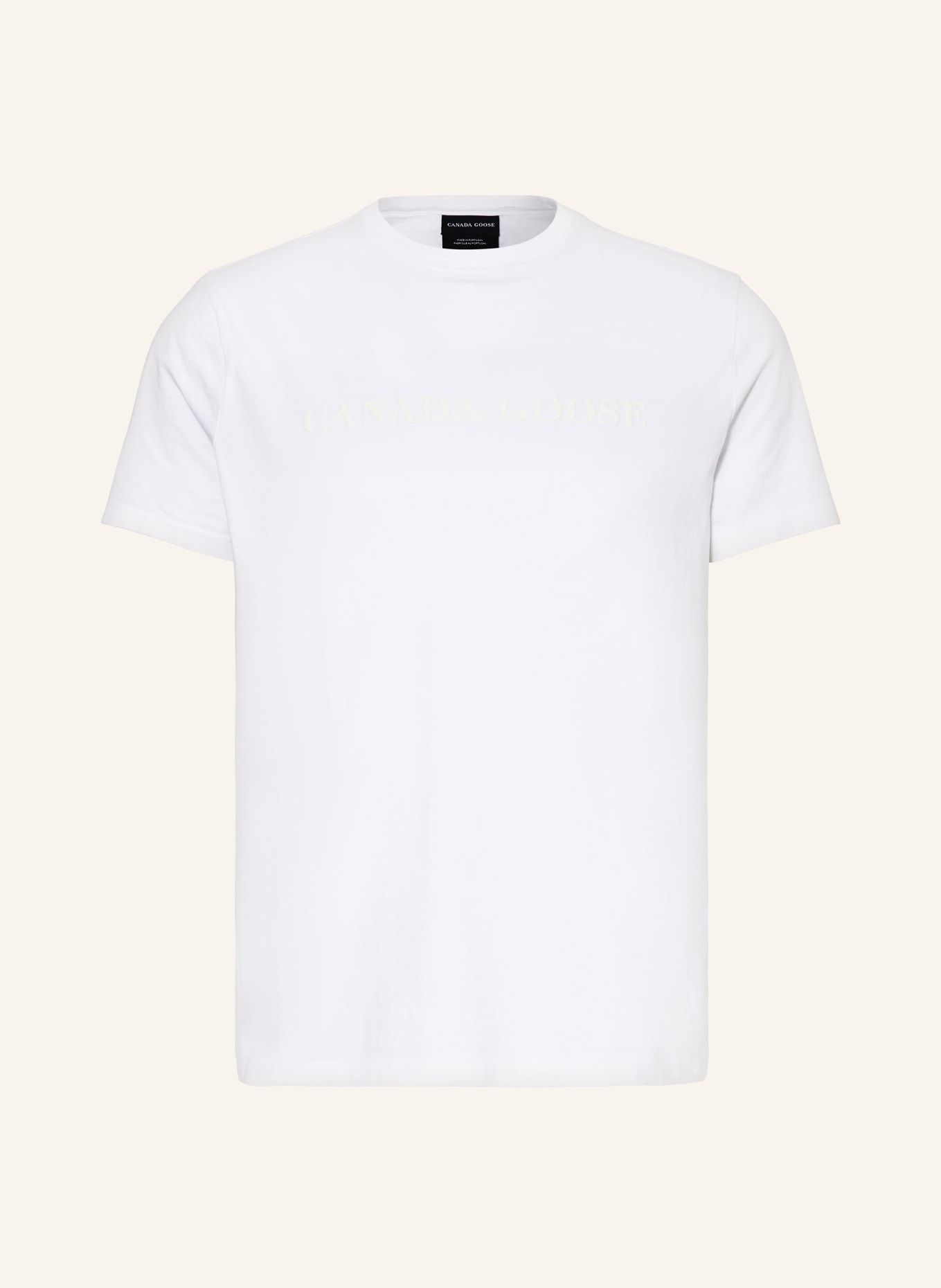 CANADA GOOSE T-shirt EMERSEN, Color: WHITE (Image 1)