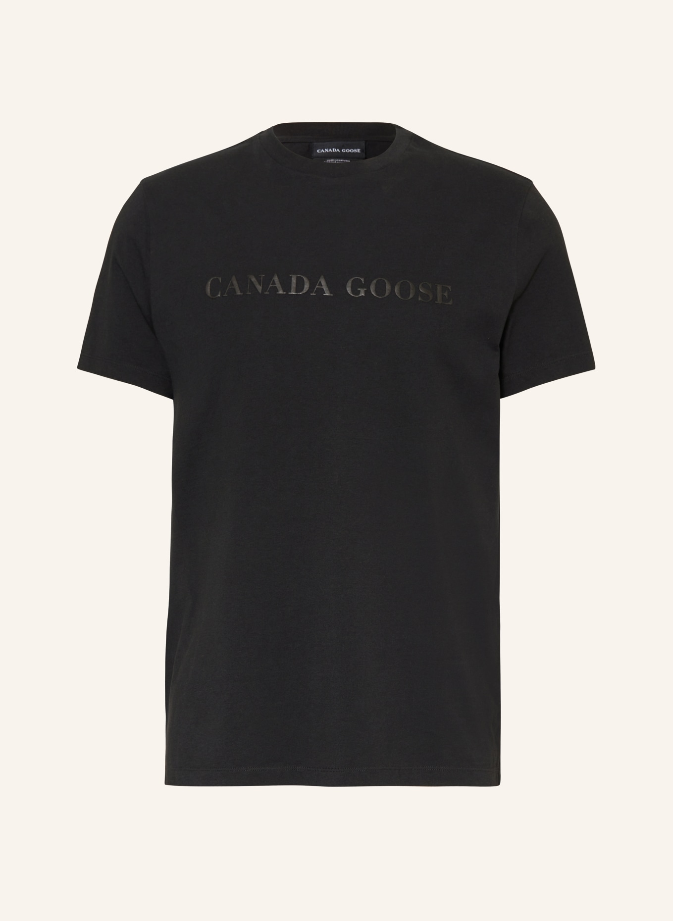 CANADA GOOSE T-shirt EMERSEN, Color: BLACK (Image 1)