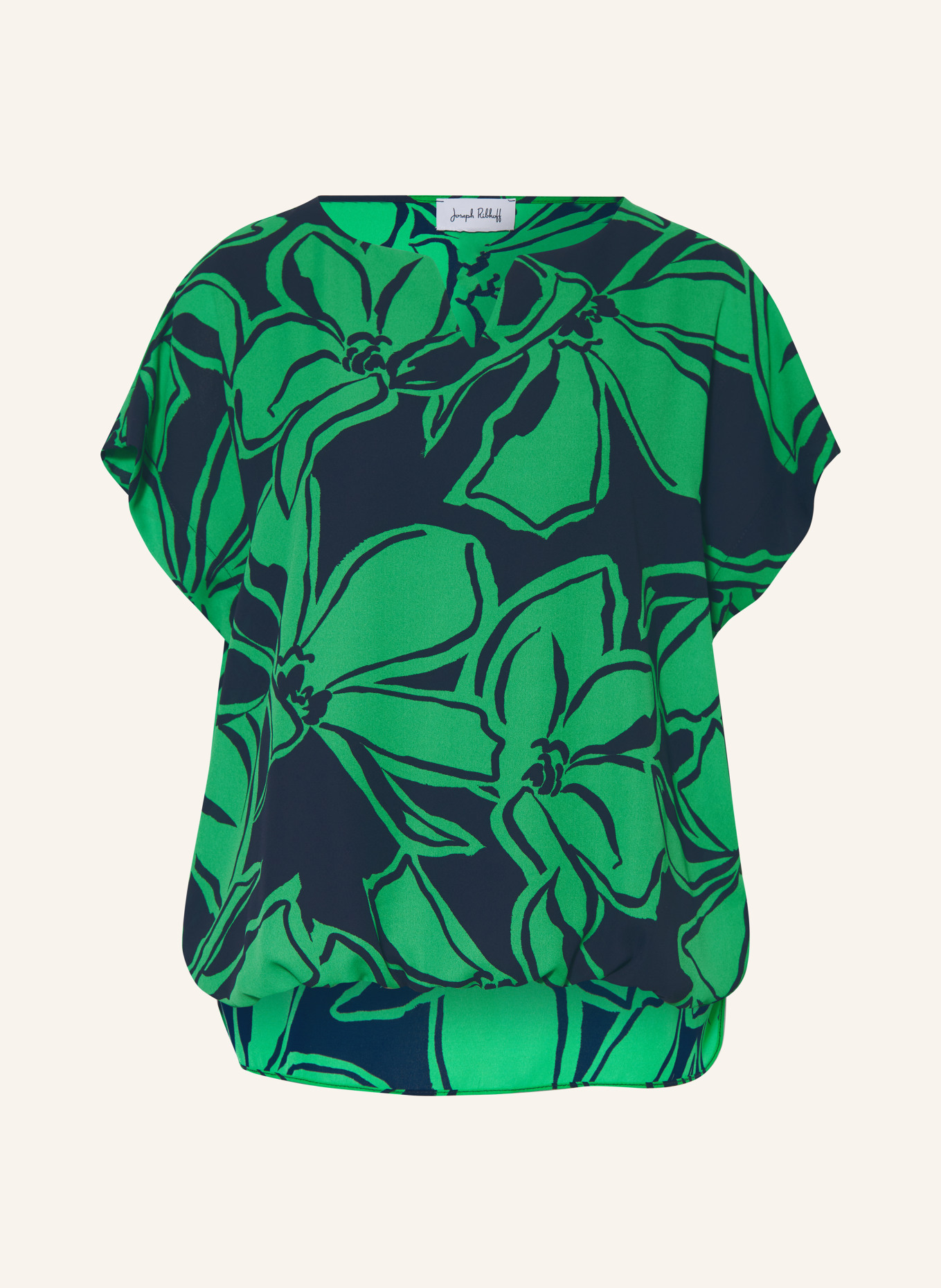 Joseph Ribkoff Shirt blouse, Color: GREEN/ BLACK (Image 1)