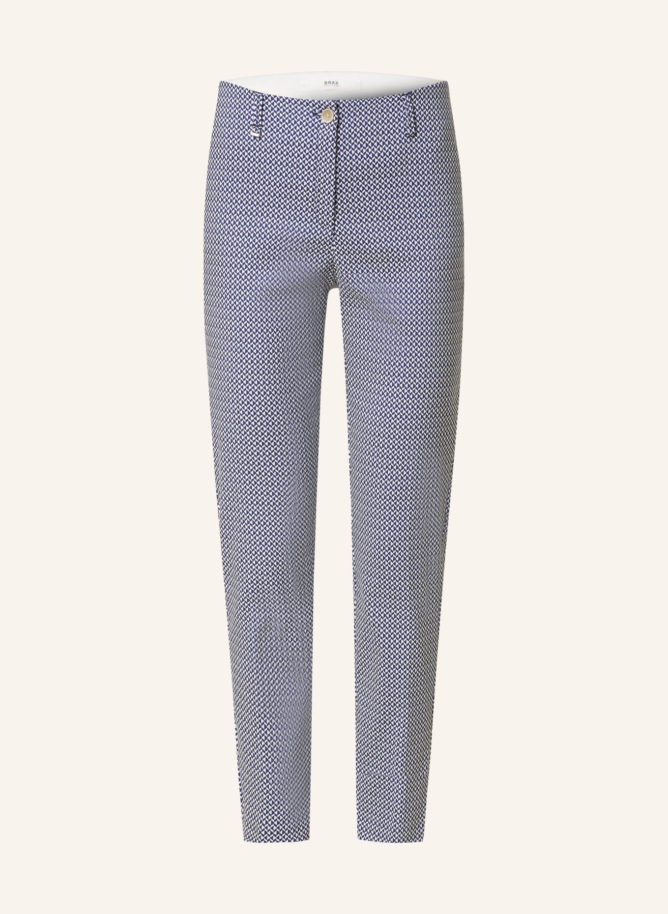 BRAX Trousers MARON S, Color: DARK BLUE/ WHITE (Image 1)