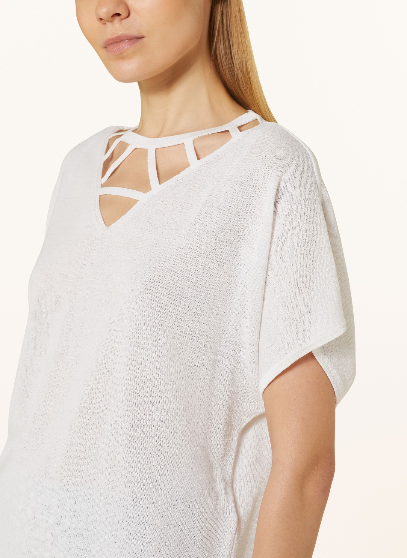 Joseph Ribkoff Knit shirt, Color: WHITE (Image 4)