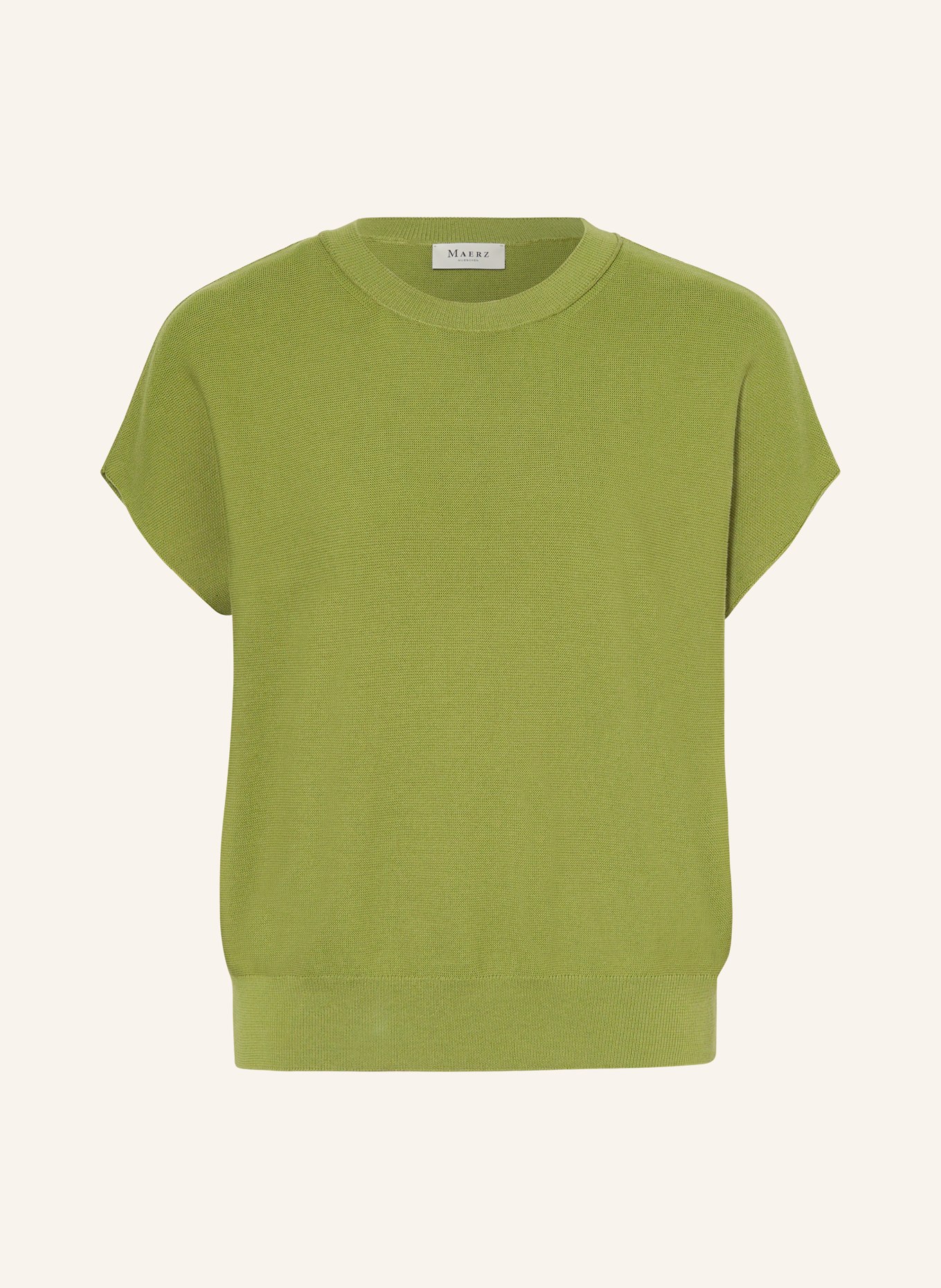 MAERZ MUENCHEN Úpletové tričko, Barva: ZELENÁ (Obrázek 1)