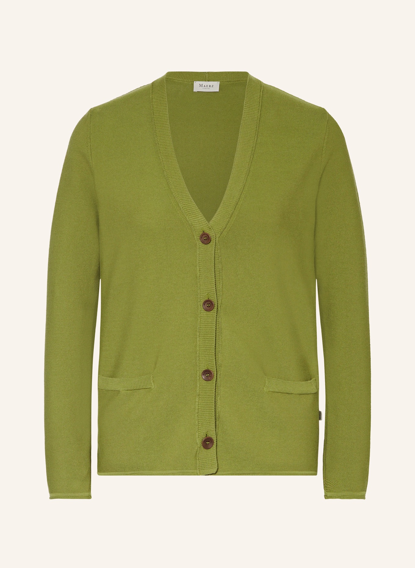 MAERZ MUENCHEN Cardigan, Color: GREEN (Image 1)