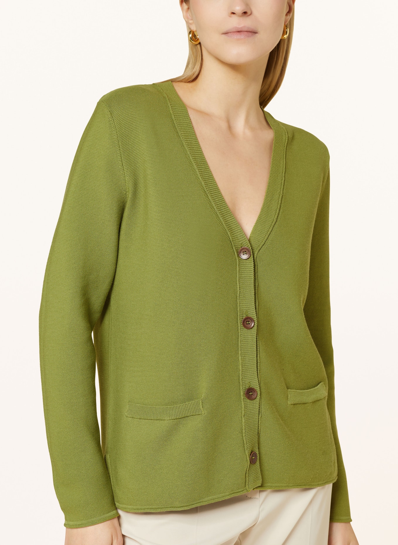 MAERZ MUENCHEN Cardigan, Color: GREEN (Image 4)