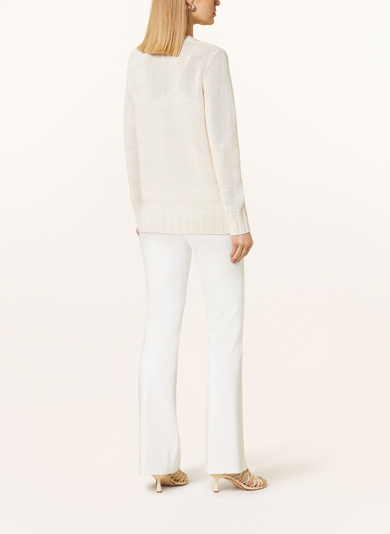 MAERZ MUENCHEN Knit cardigan, Color: CREAM (Image 3)