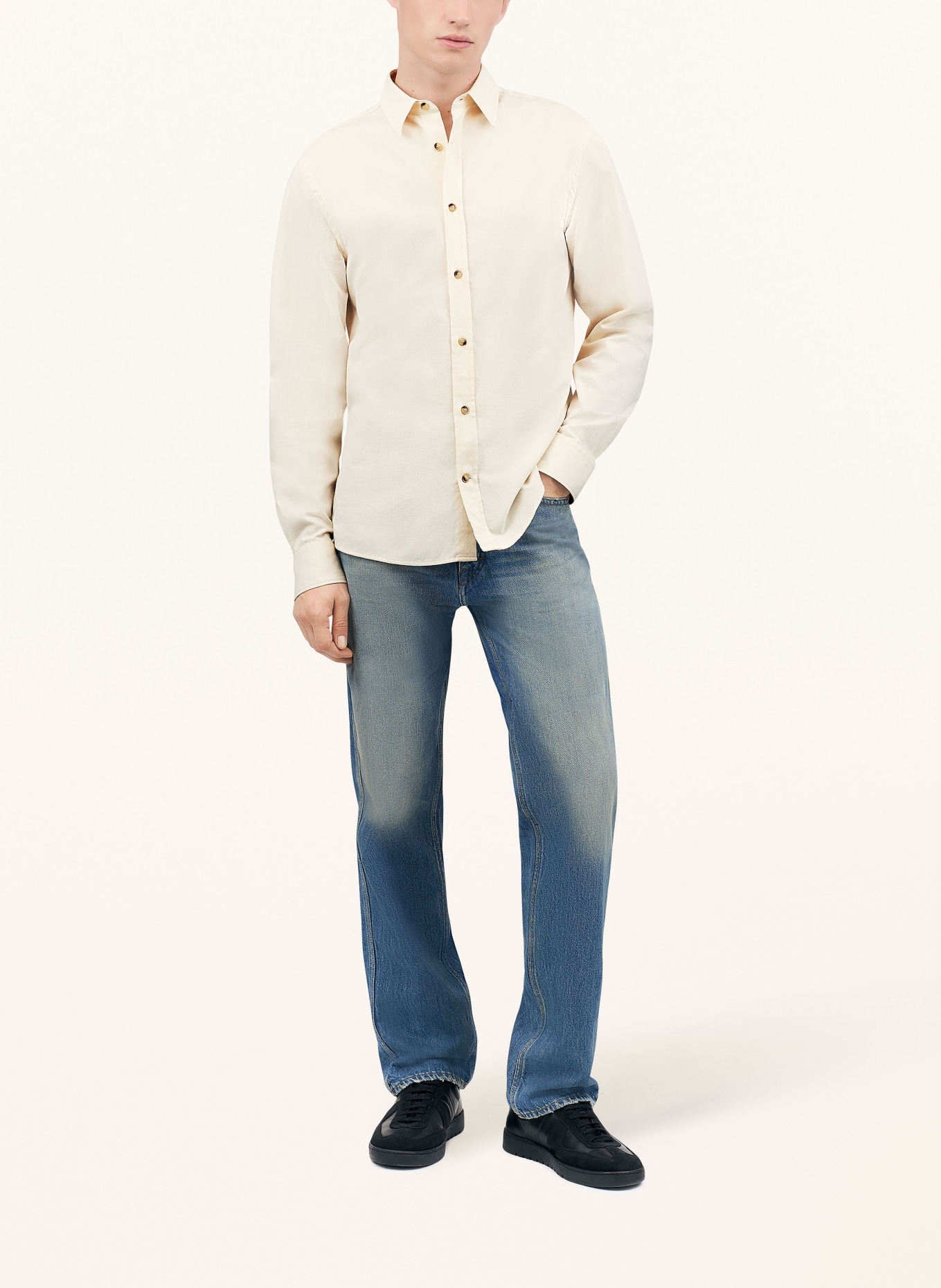 TIGER OF SWEDEN Shirt SPENSER slim fit, Color: ECRU (Image 2)