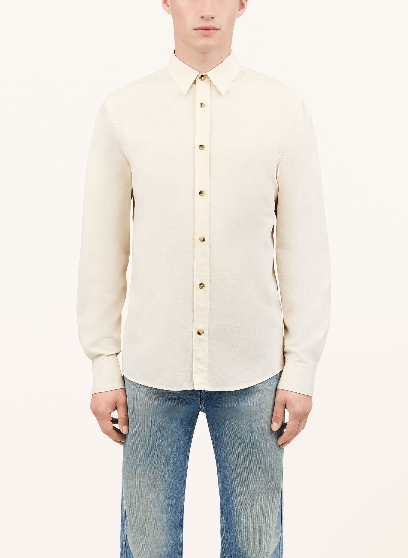 TIGER OF SWEDEN Shirt SPENSER slim fit, Color: ECRU (Image 4)