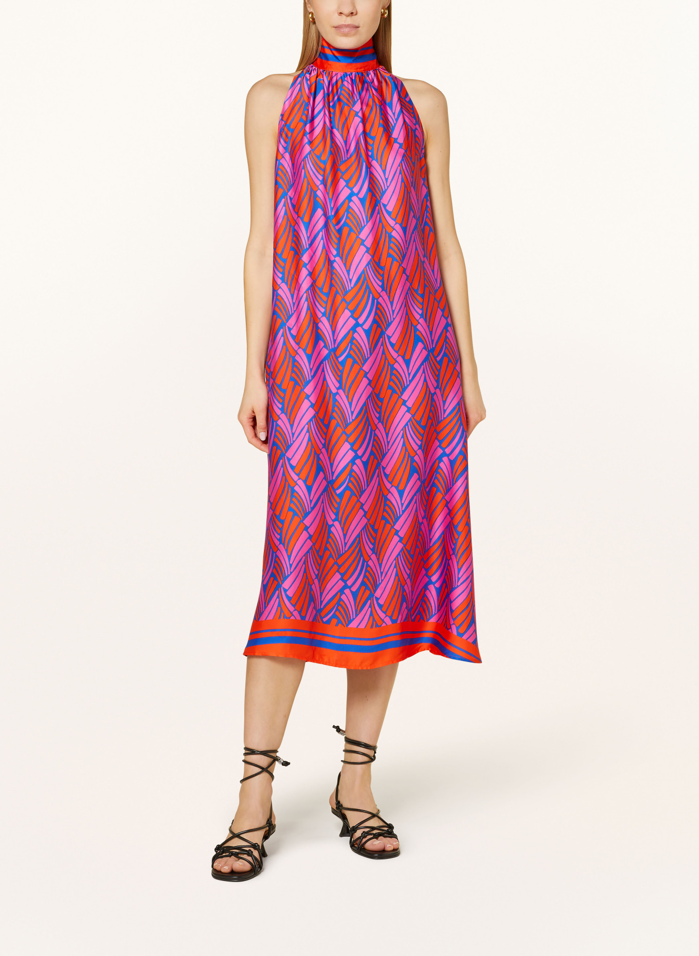 TONNO & PANNA Kleid SELINTON, Farbe: BLAU/ PINK/ ORANGE (Bild 2)