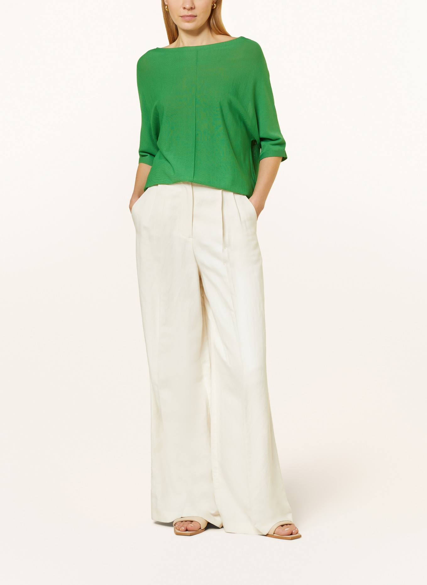 ELENA MIRO Knit shirt, Color: GREEN (Image 2)