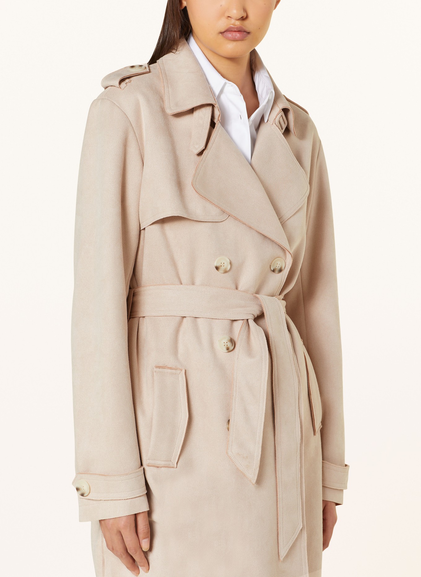 RINO & PELLE Trench coat KYONA, Color: BEIGE (Image 4)